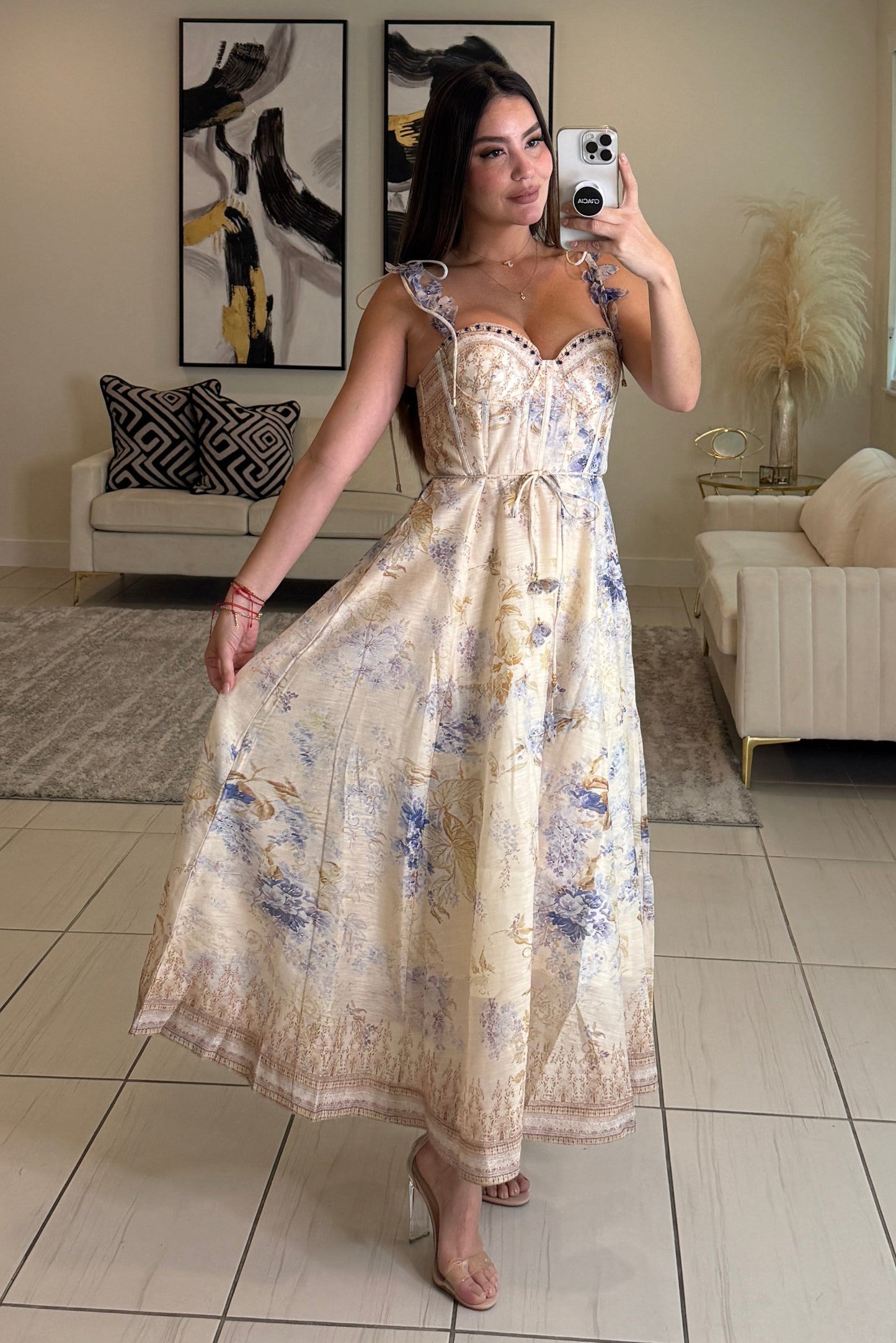 Marquise Floral Midi Dress