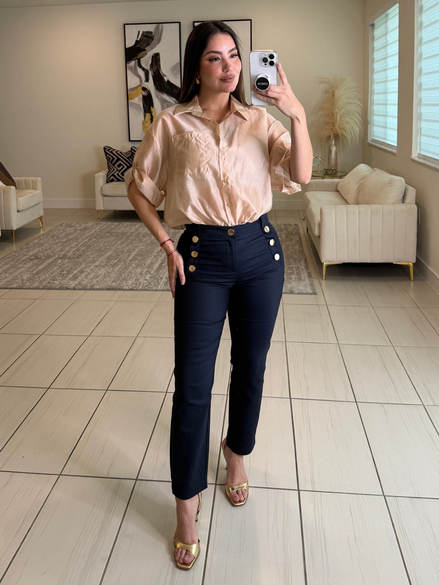 Sublime Navy Blue Pants