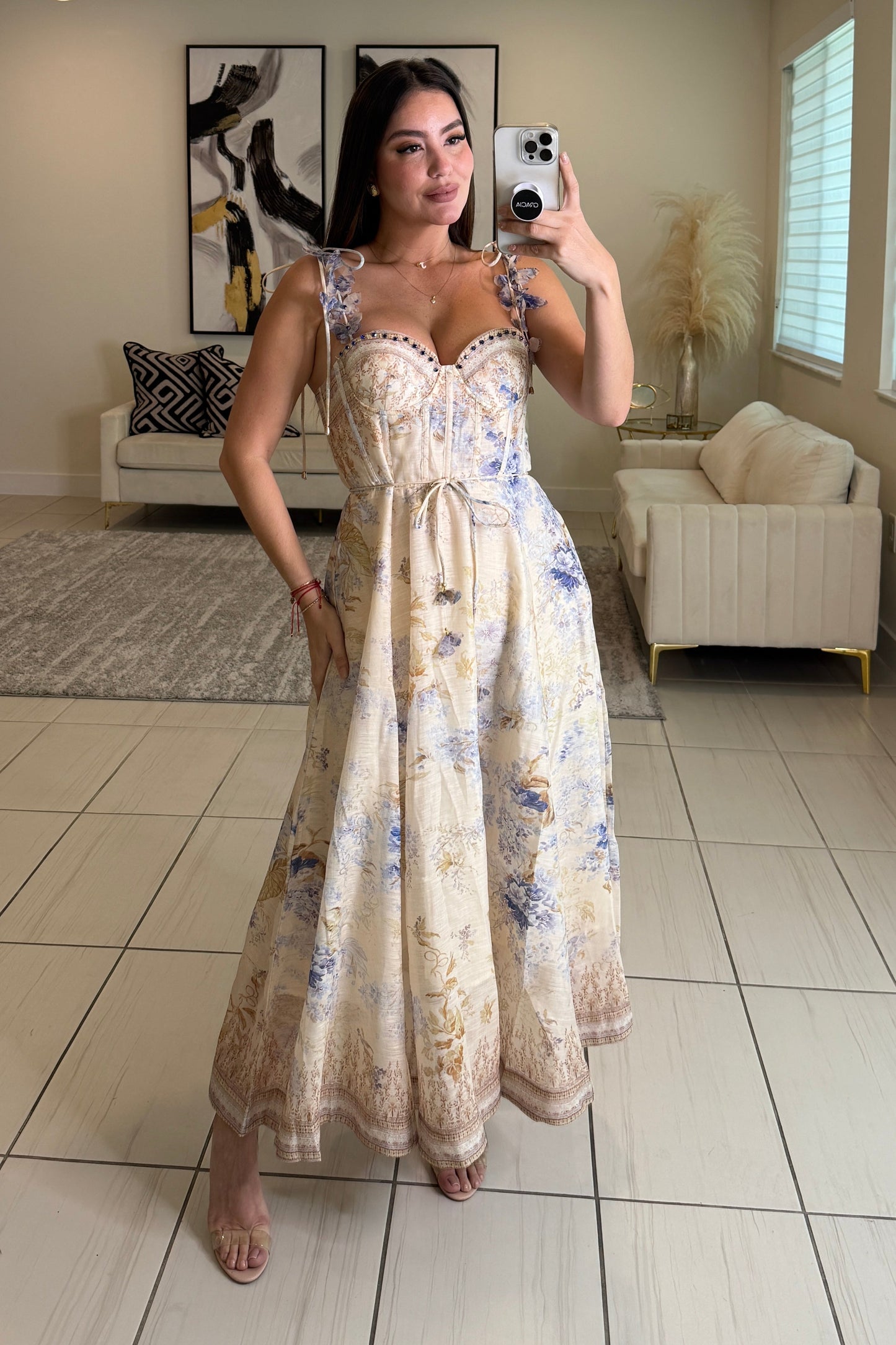 Marquise Floral Midi Dress