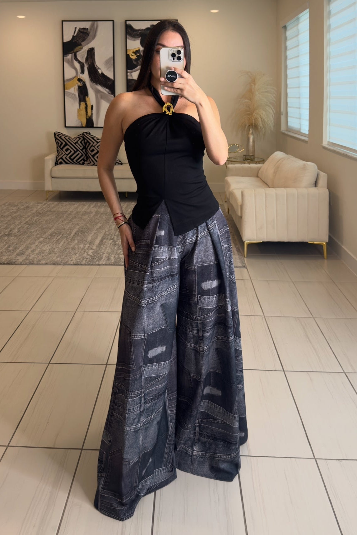 Marbella Black Top