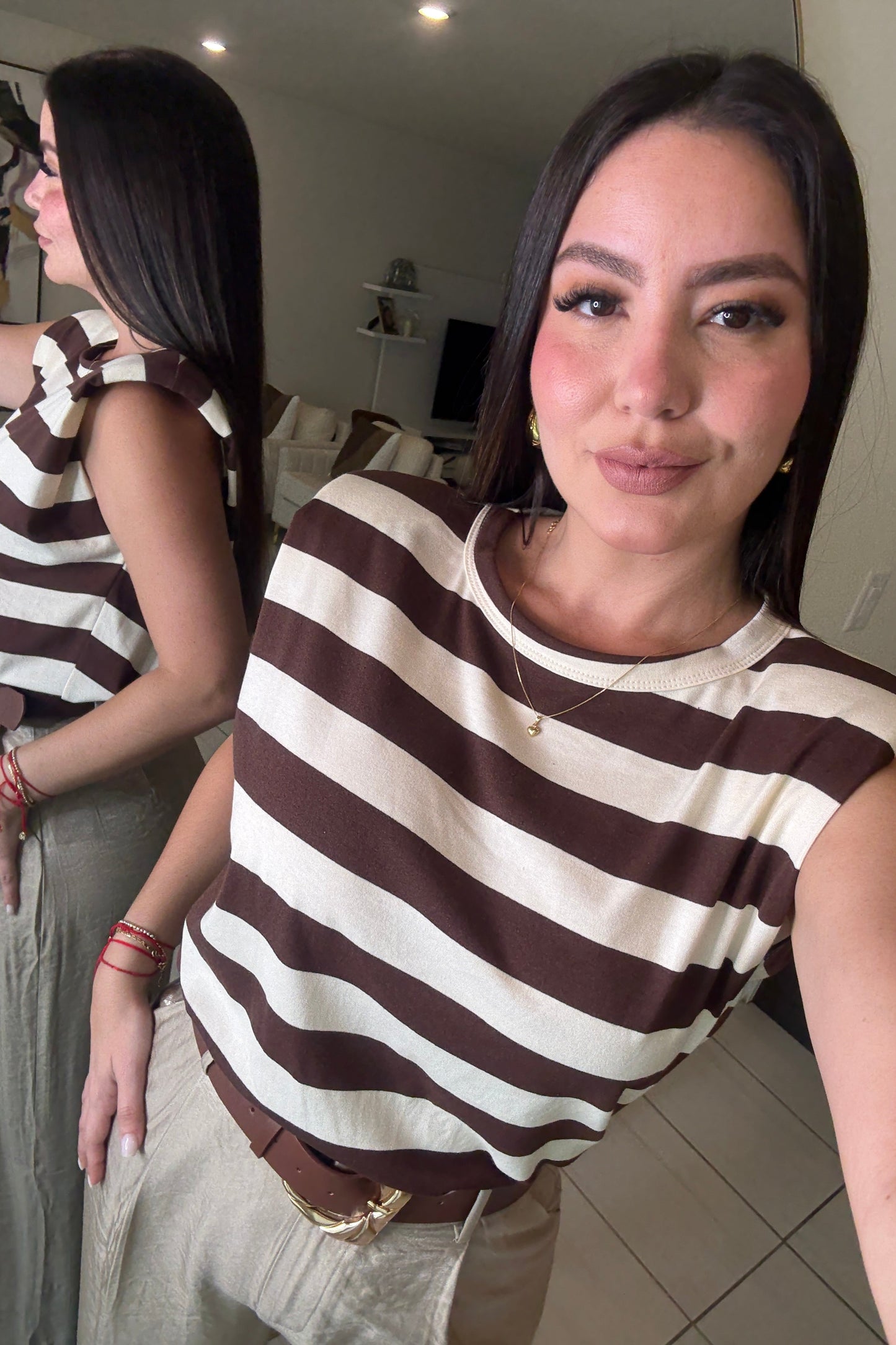 Amazing Horizontal Stripes Top