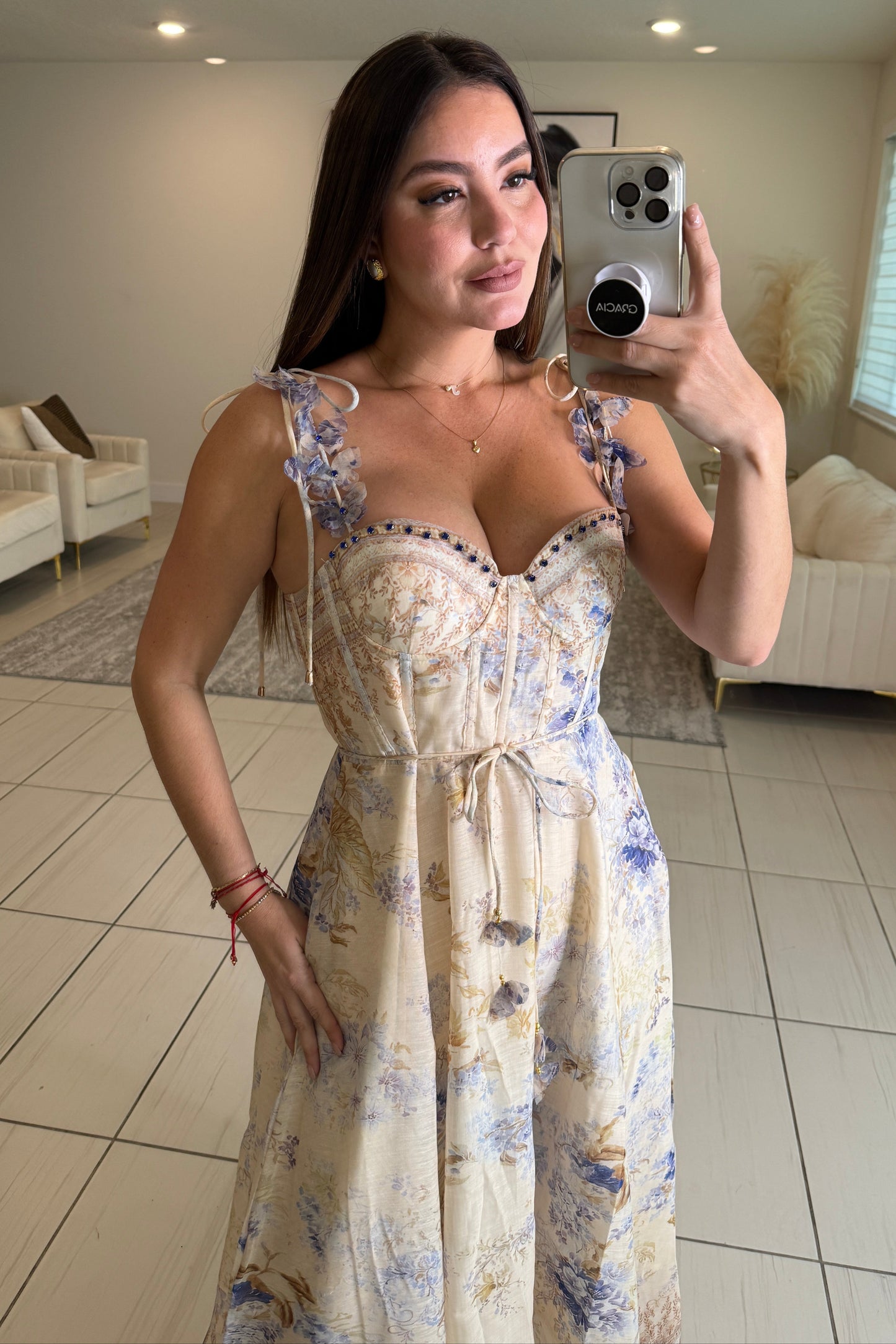 Marquise Floral Midi Dress