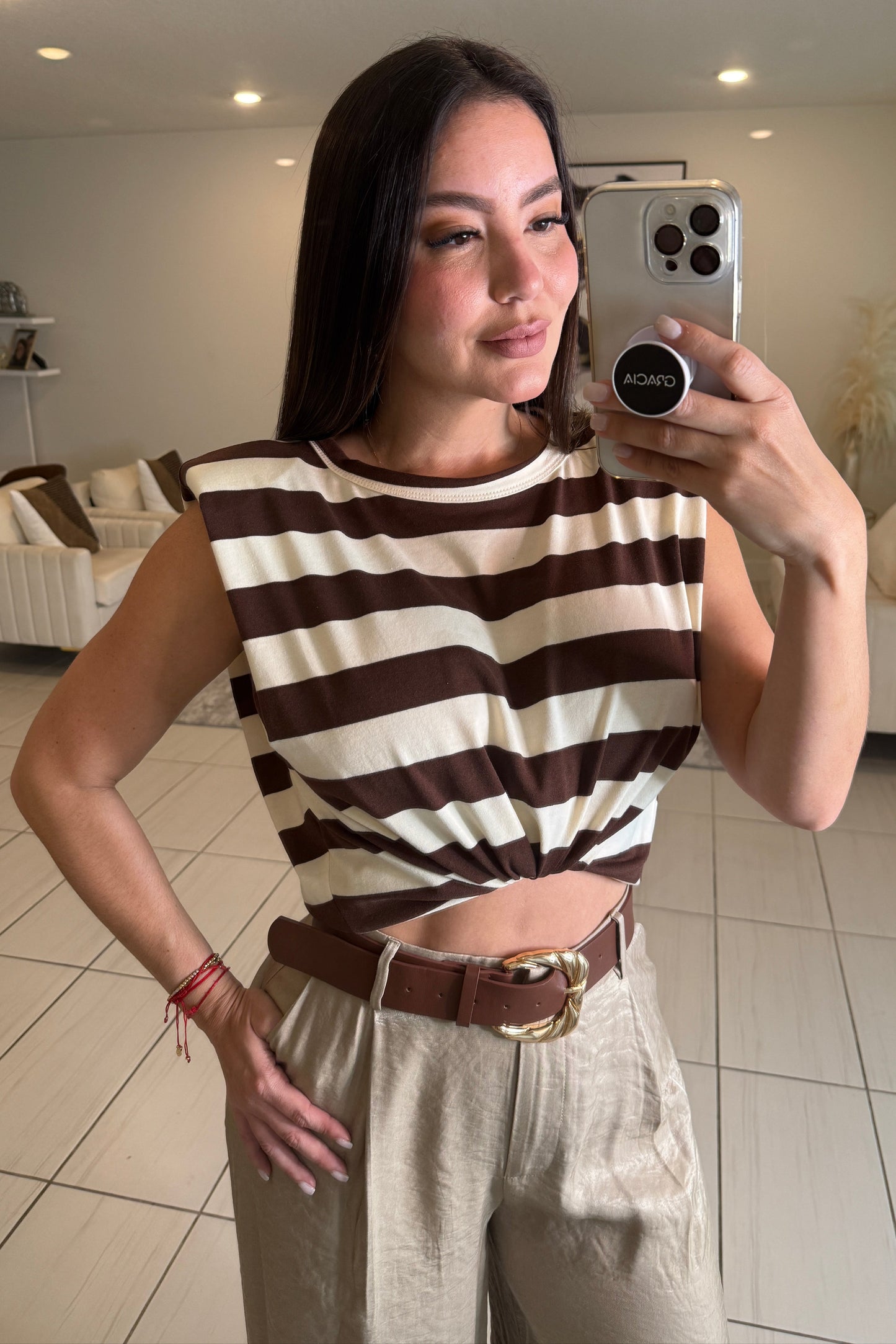 Amazing Horizontal Stripes Top