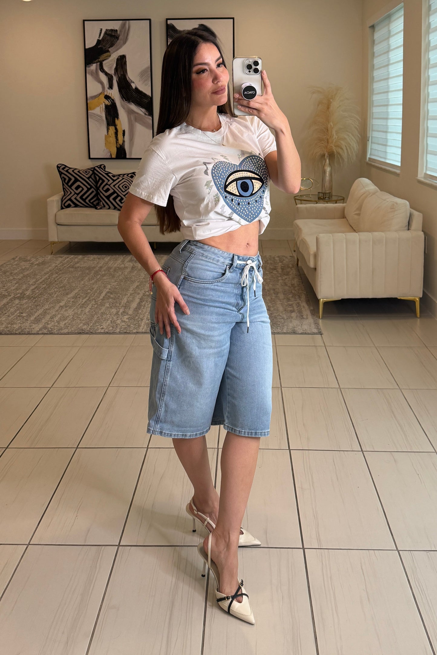 Streetlight Stroll Denim short
