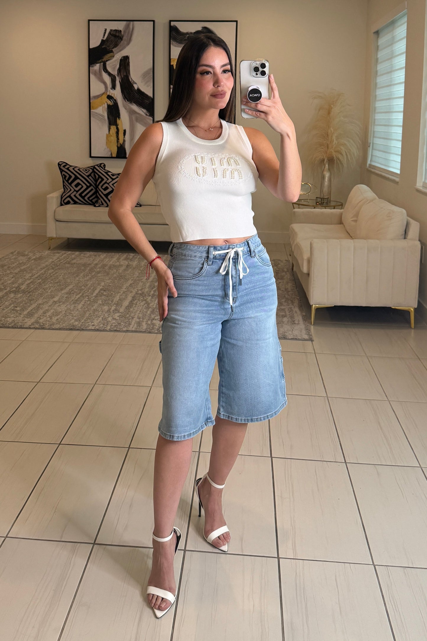 Streetlight Stroll Denim short