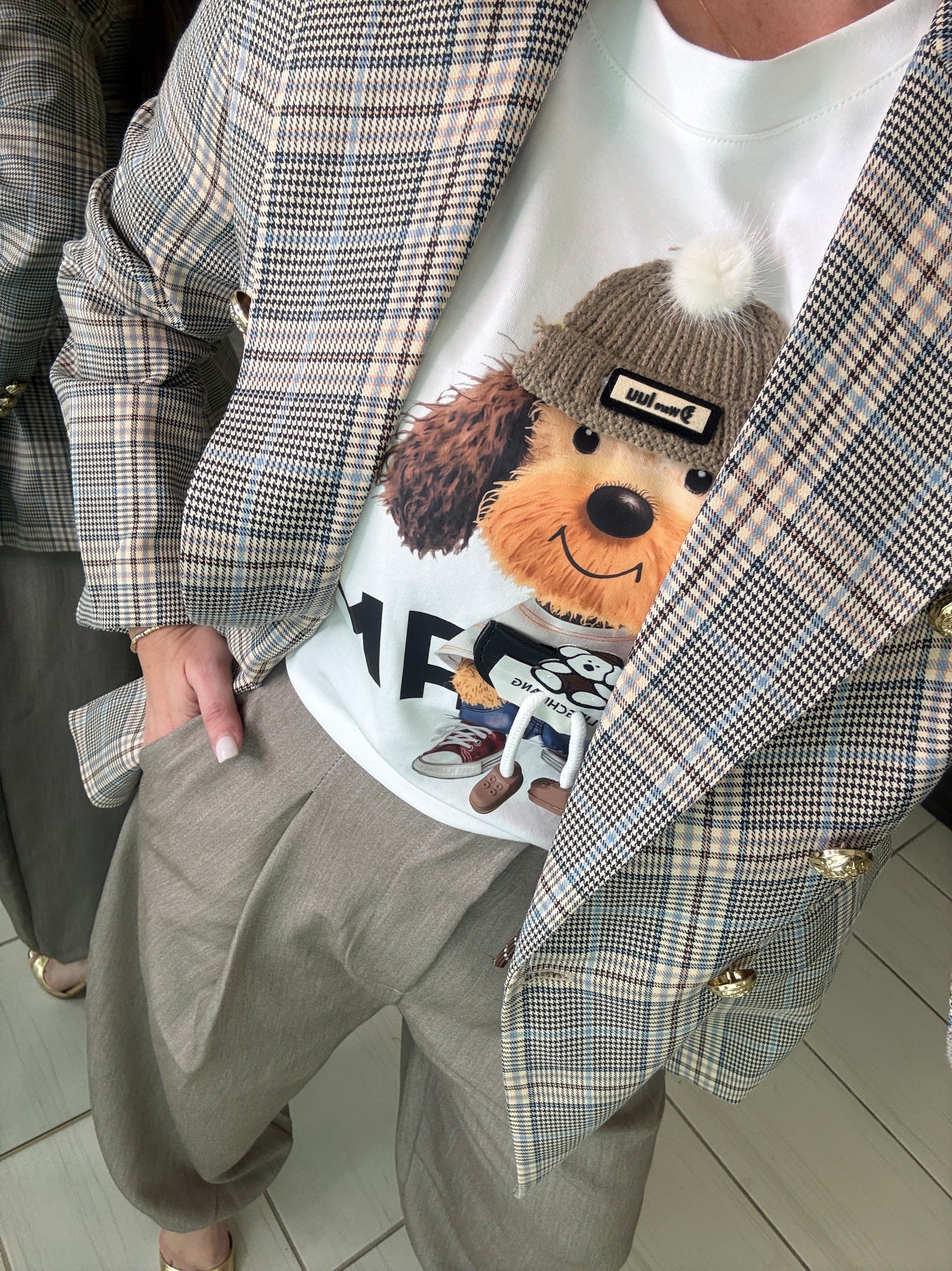 Elite Standard Plaid Blazer