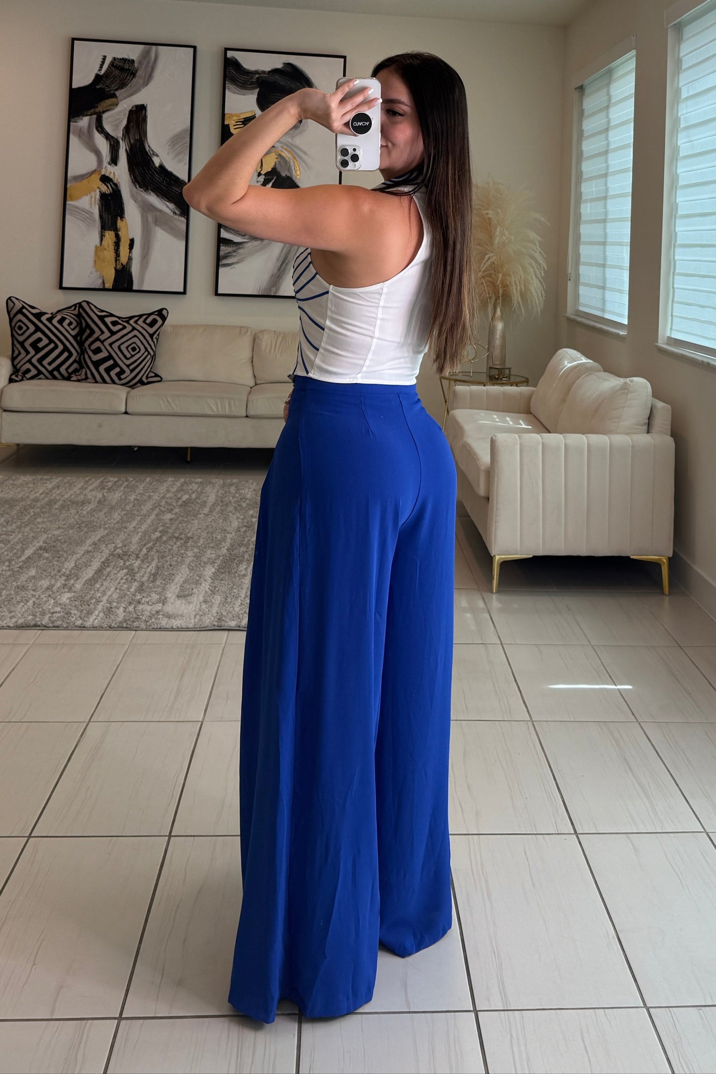 Icon Muse Royal Blue Pant Set