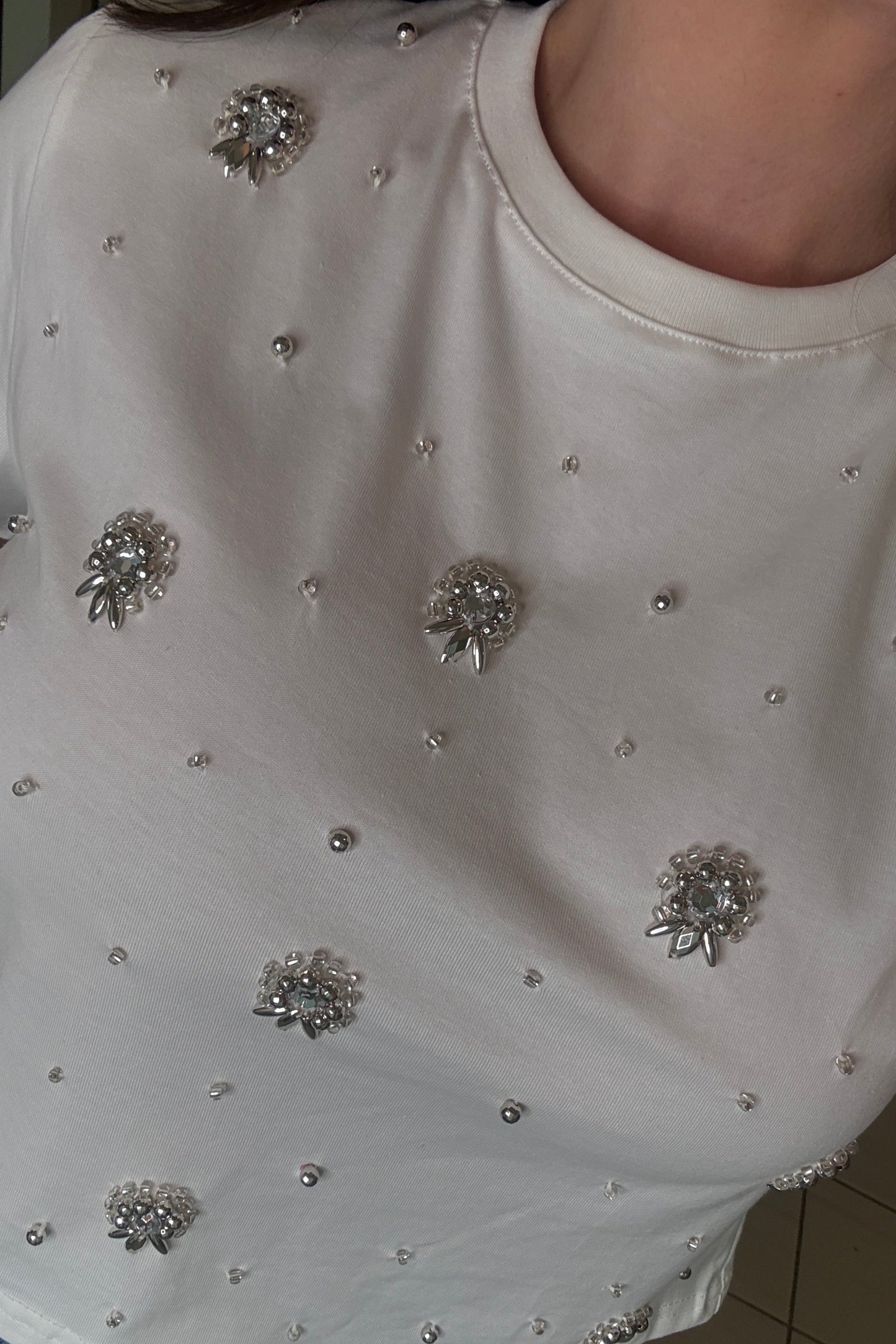 Mirror Mirage White Top