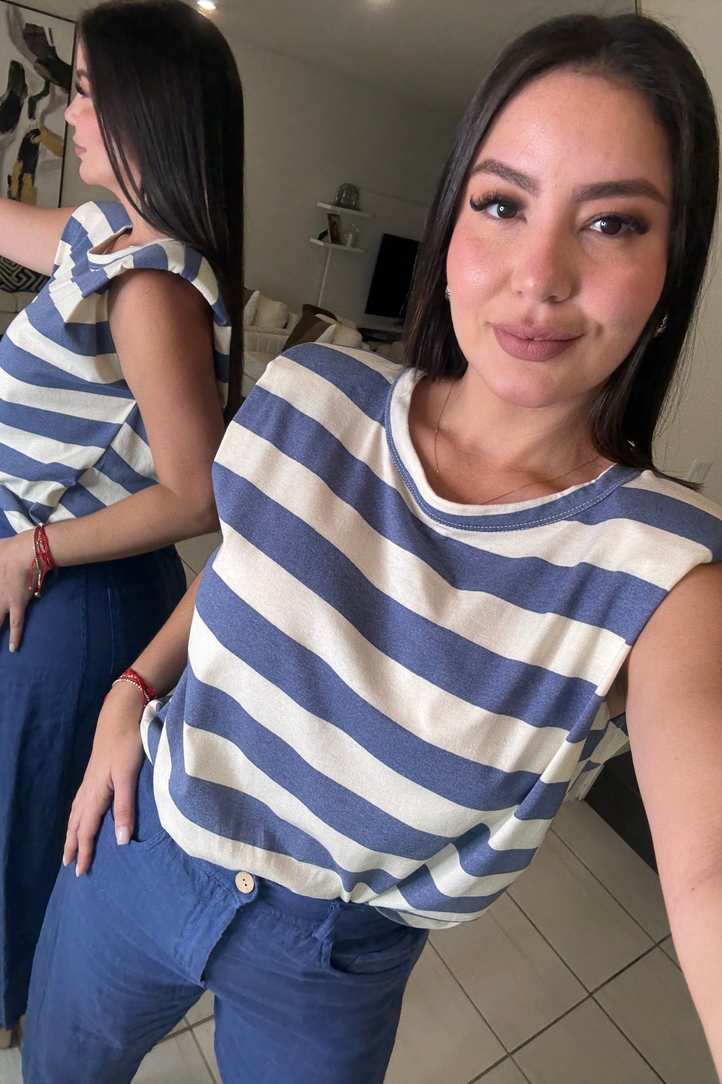 Amazing Horizontal Stripes Top