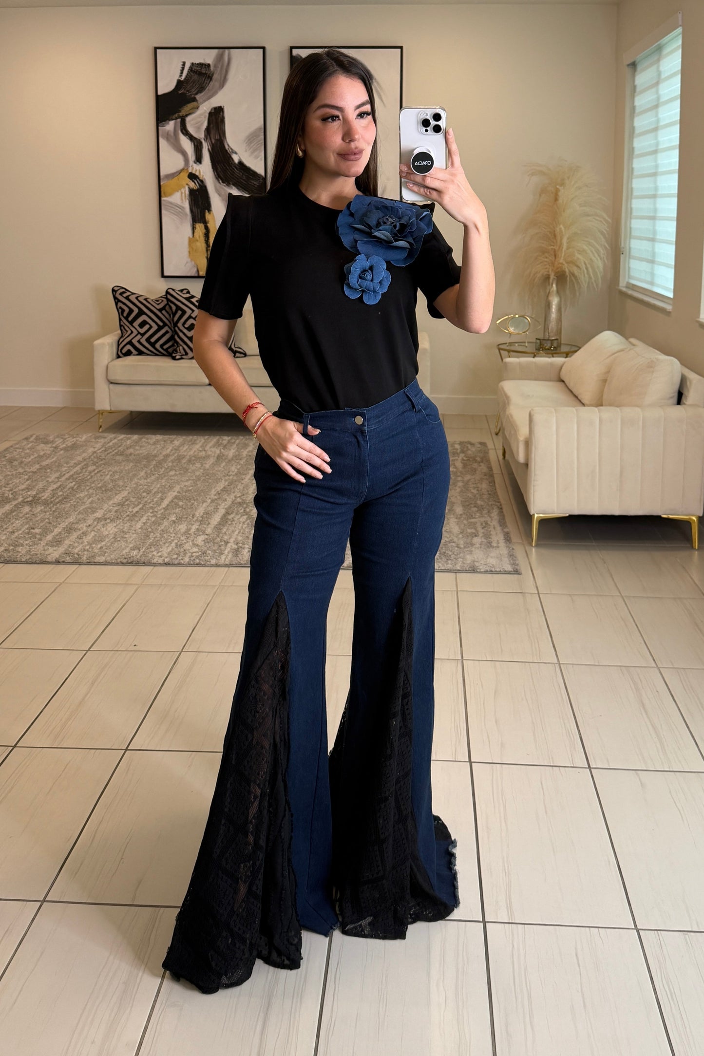 City Things Flare Denim Pants