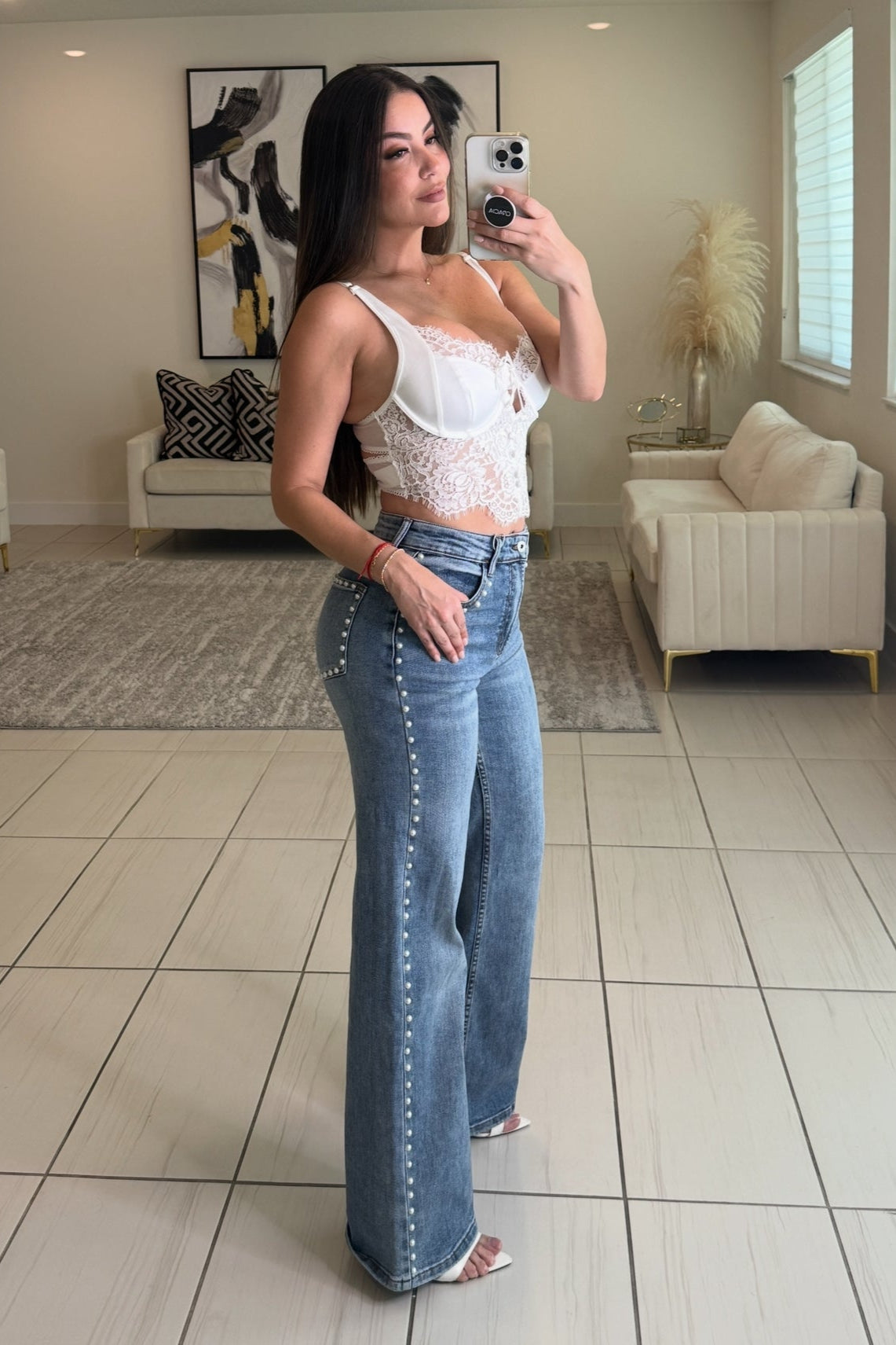 Adore Her White Top