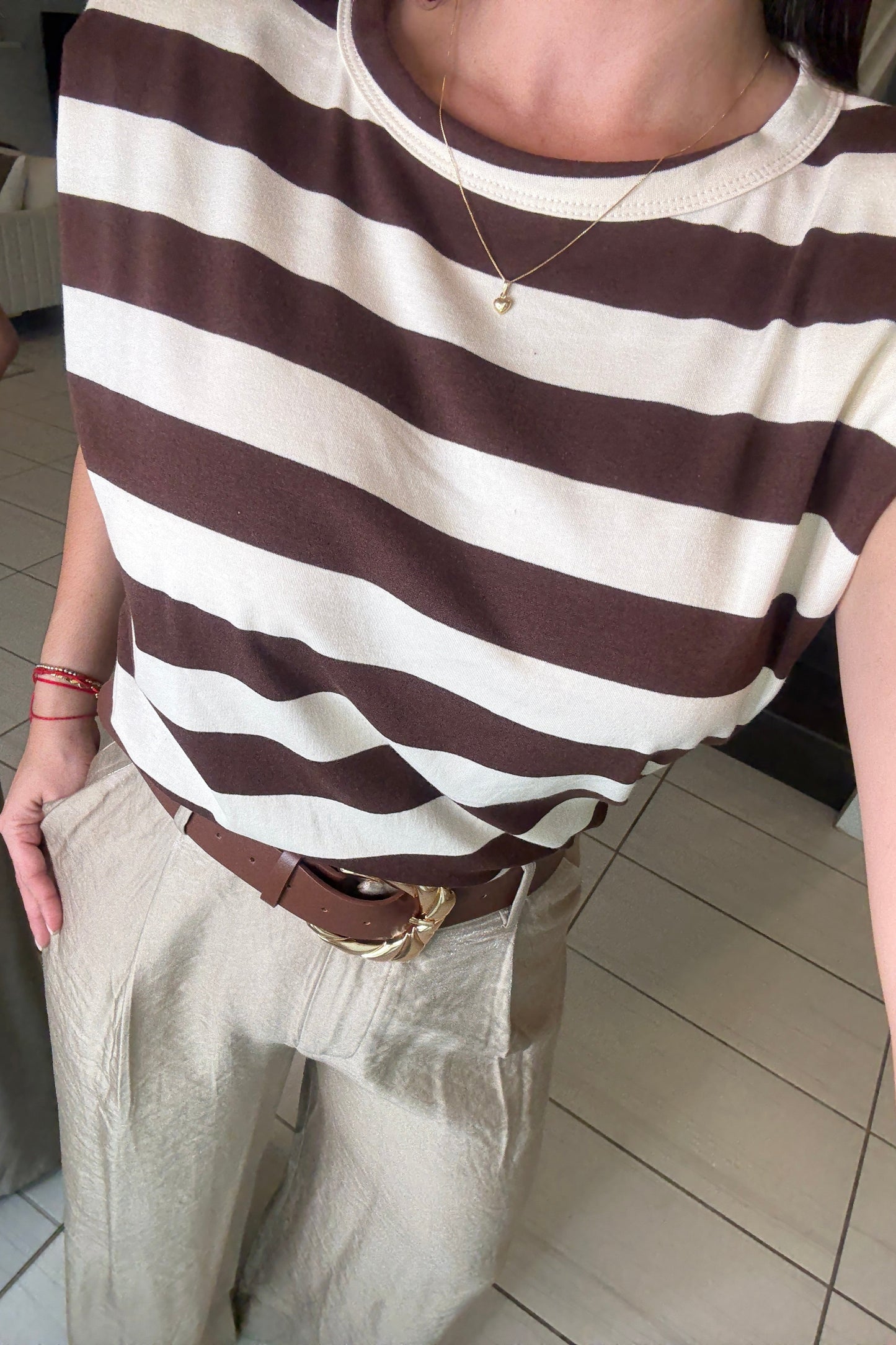 Amazing Horizontal Stripes Top