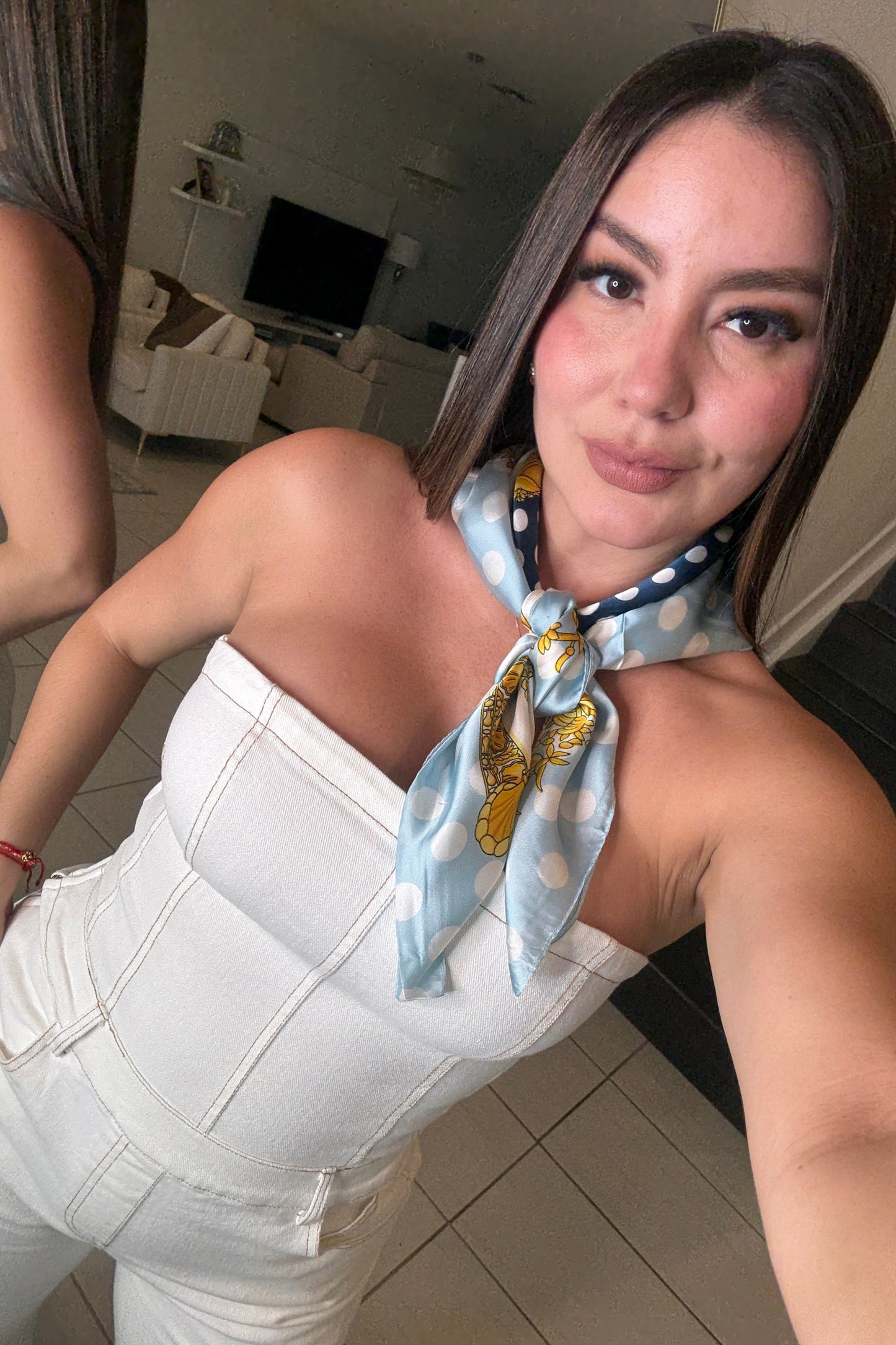 The Powerline White Jumpsuit