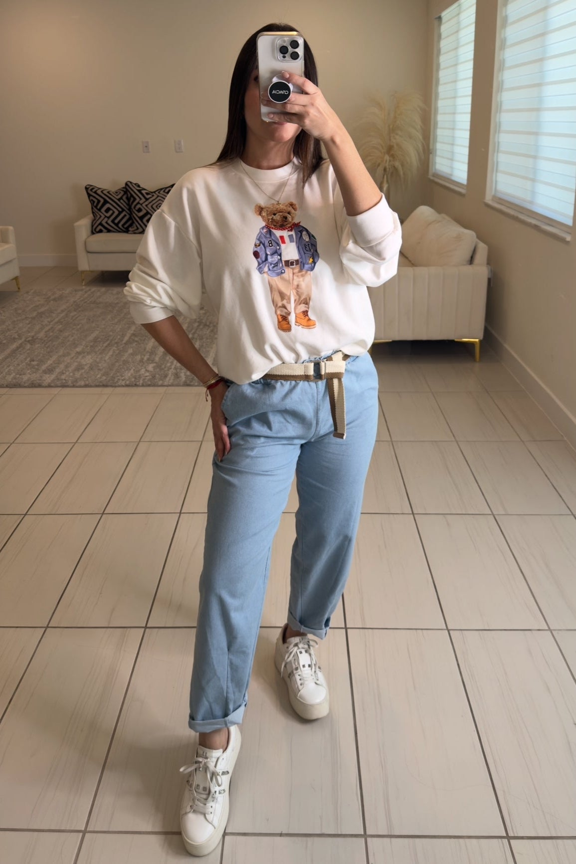 Baby Blue Jogger Pants