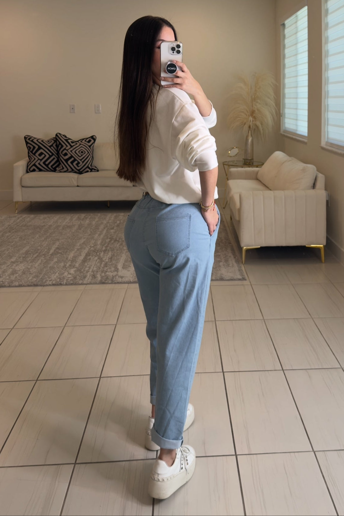 Baby Blue Jogger Pants