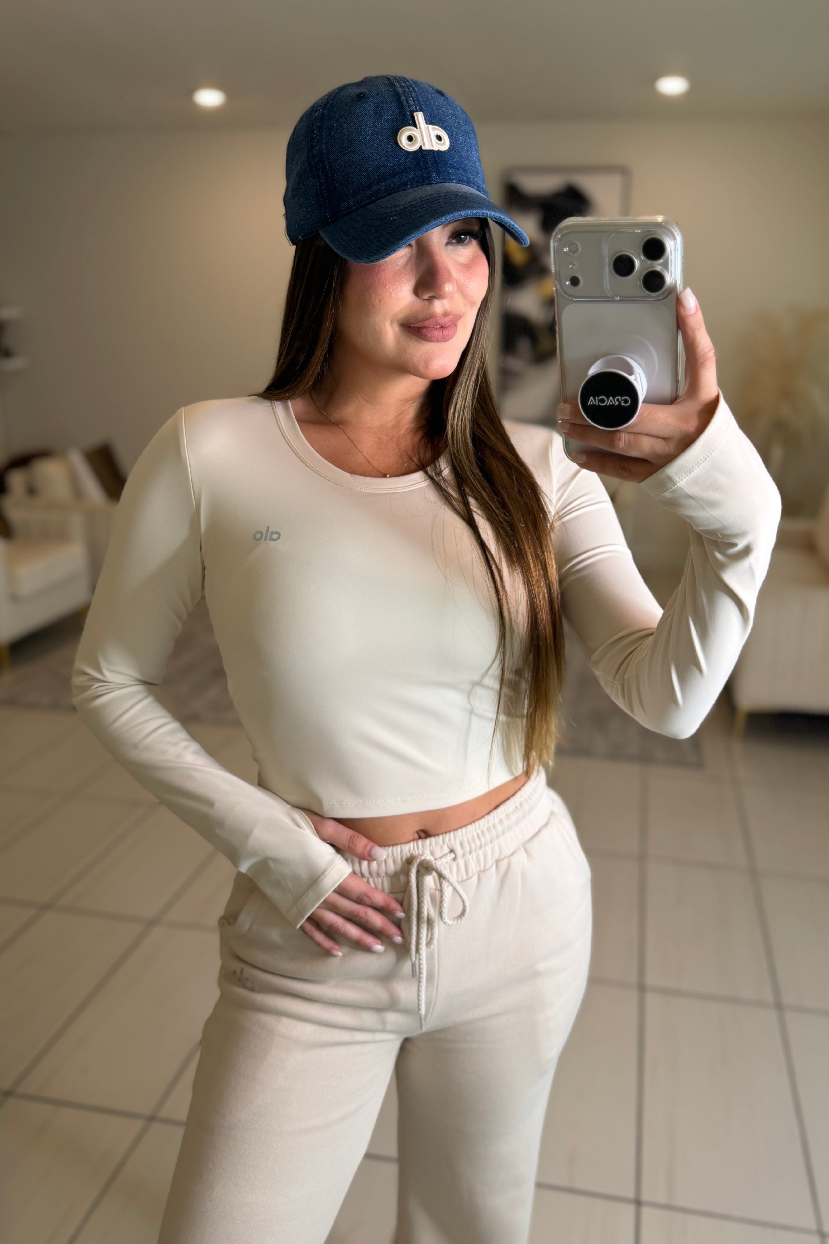 Sweet Halo Beige Top