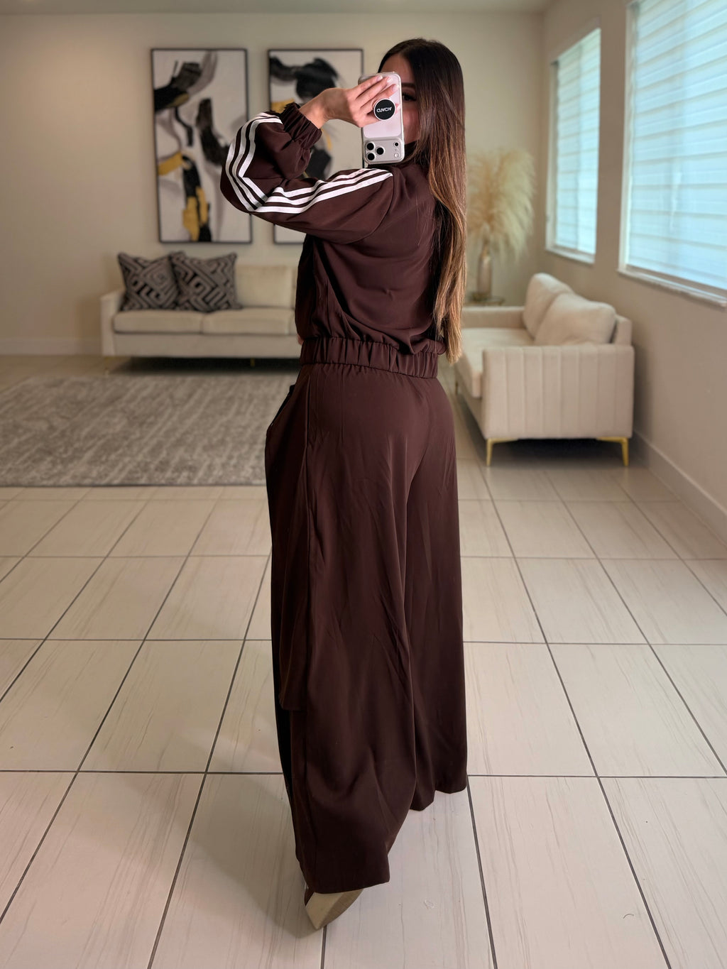 Cocoa Signature Brown Pant Set