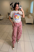 Gravity Stripes Red Pants