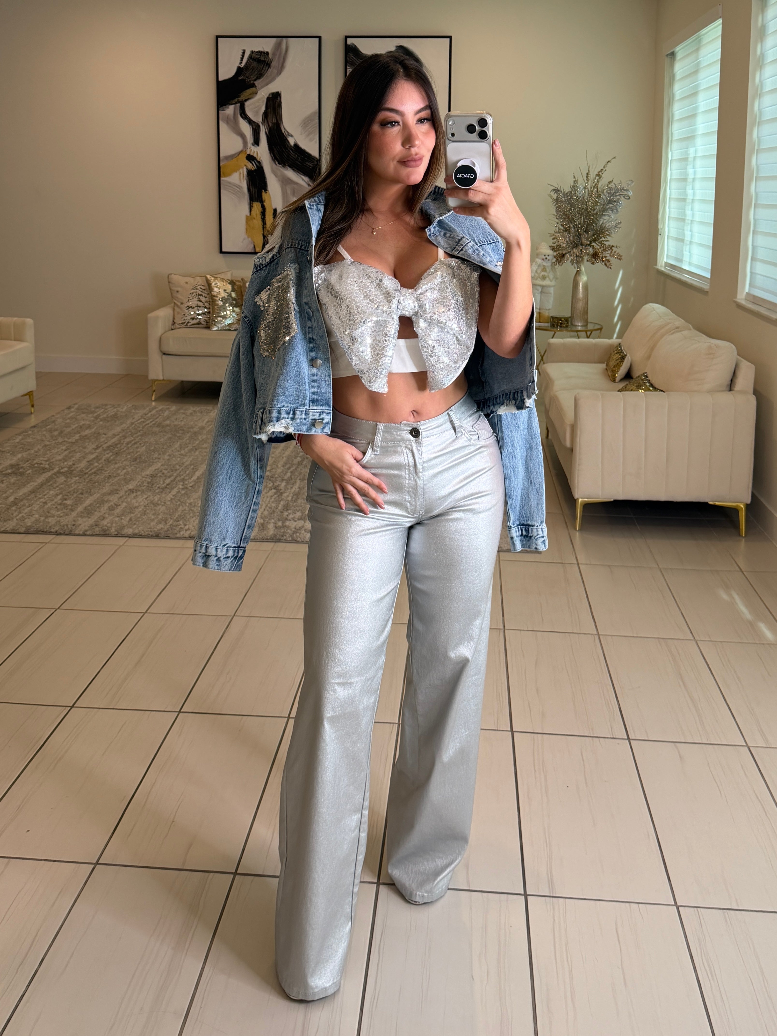 Street Verse Silver Pants