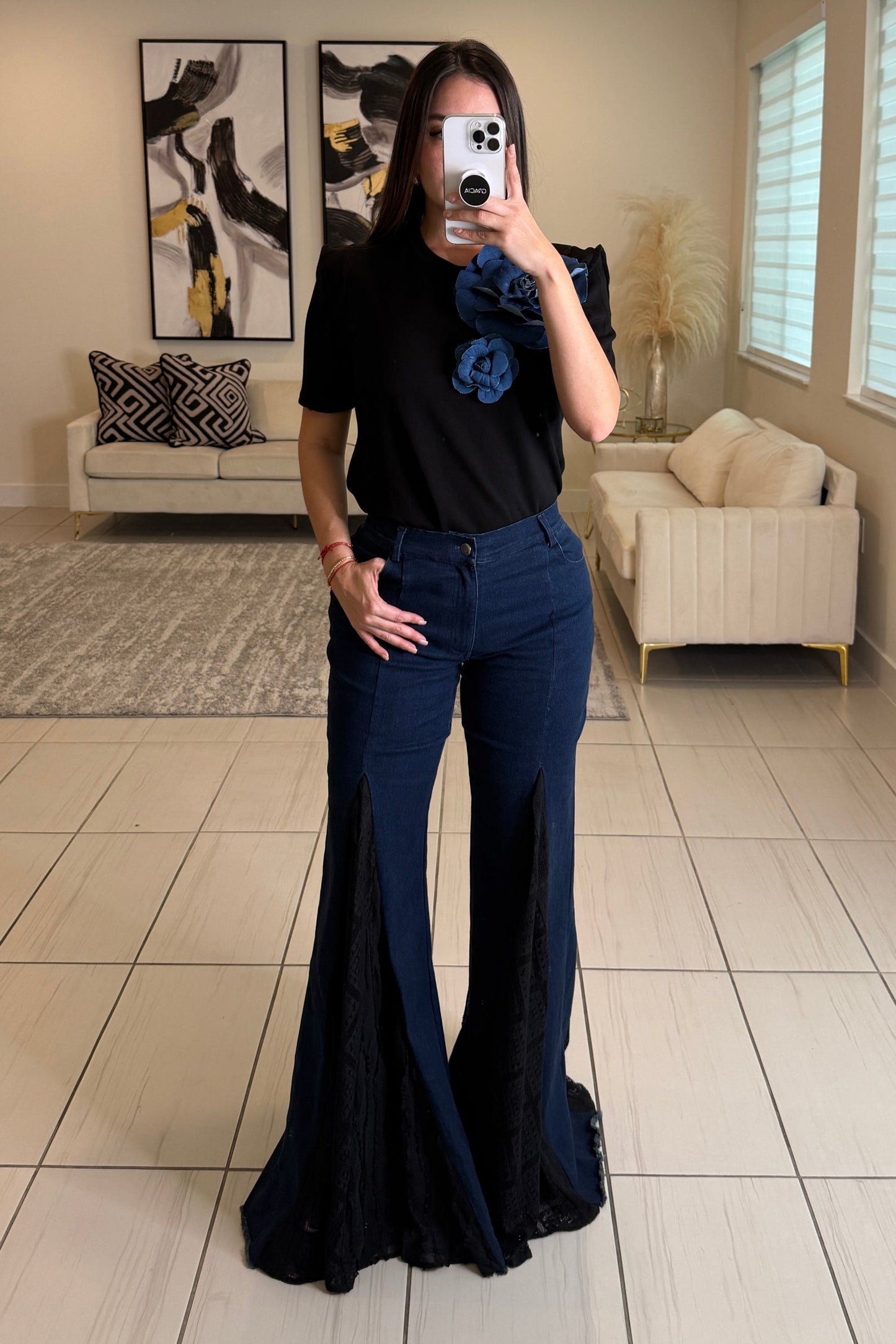 City Things Flare Denim Pants