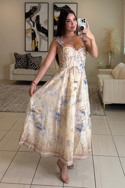 Marquise Floral Midi Dress