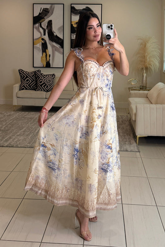 Marquise Floral Midi Dress