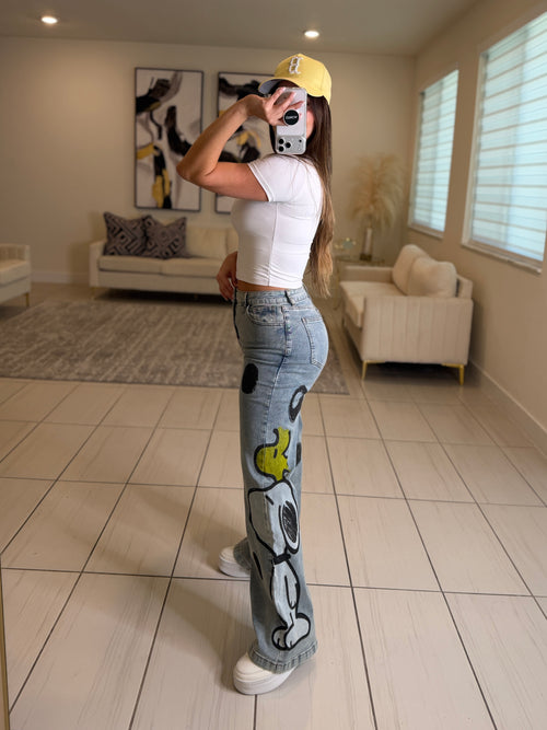 Soft Serenity White Basic Top