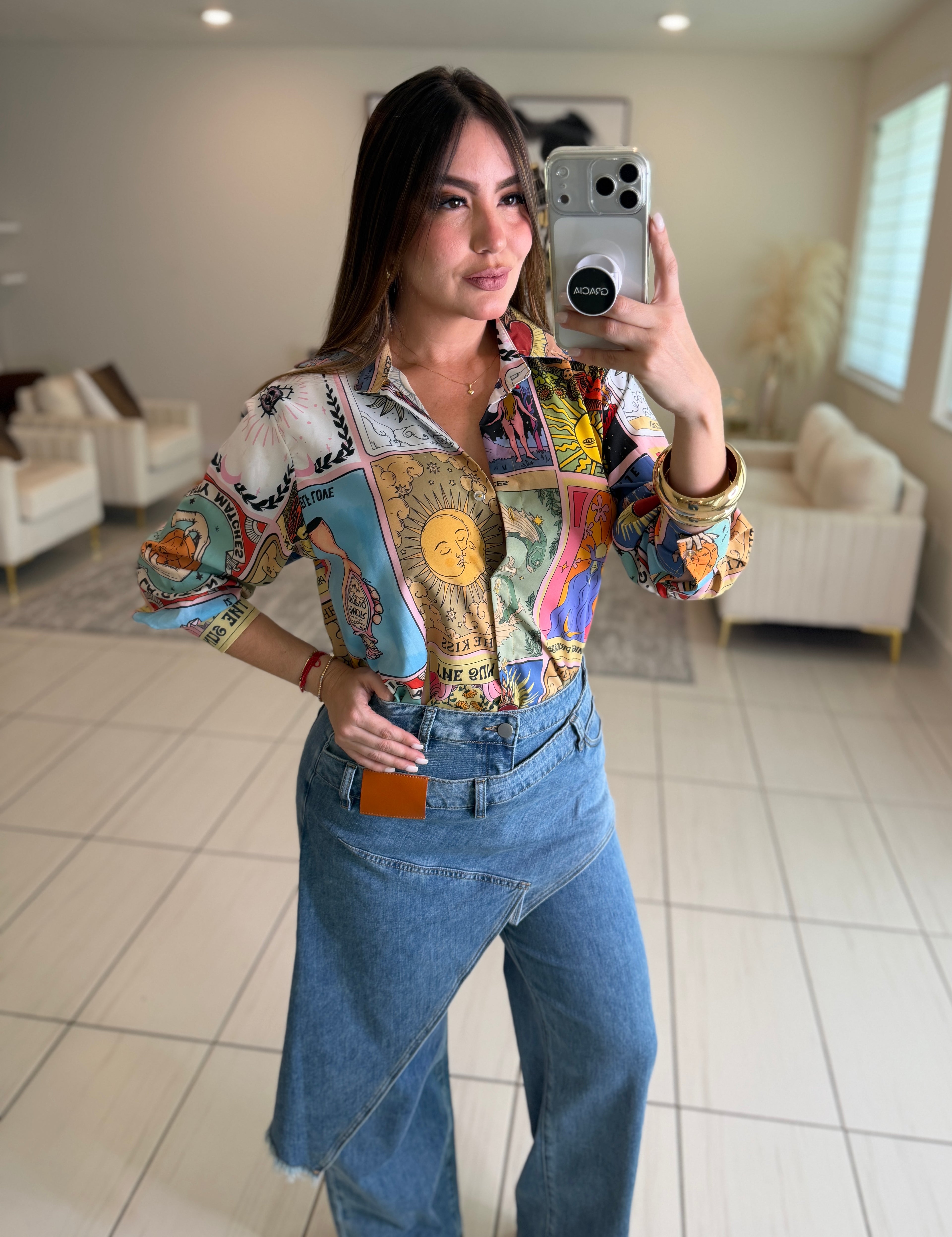 Magical Colorful Shirt Top