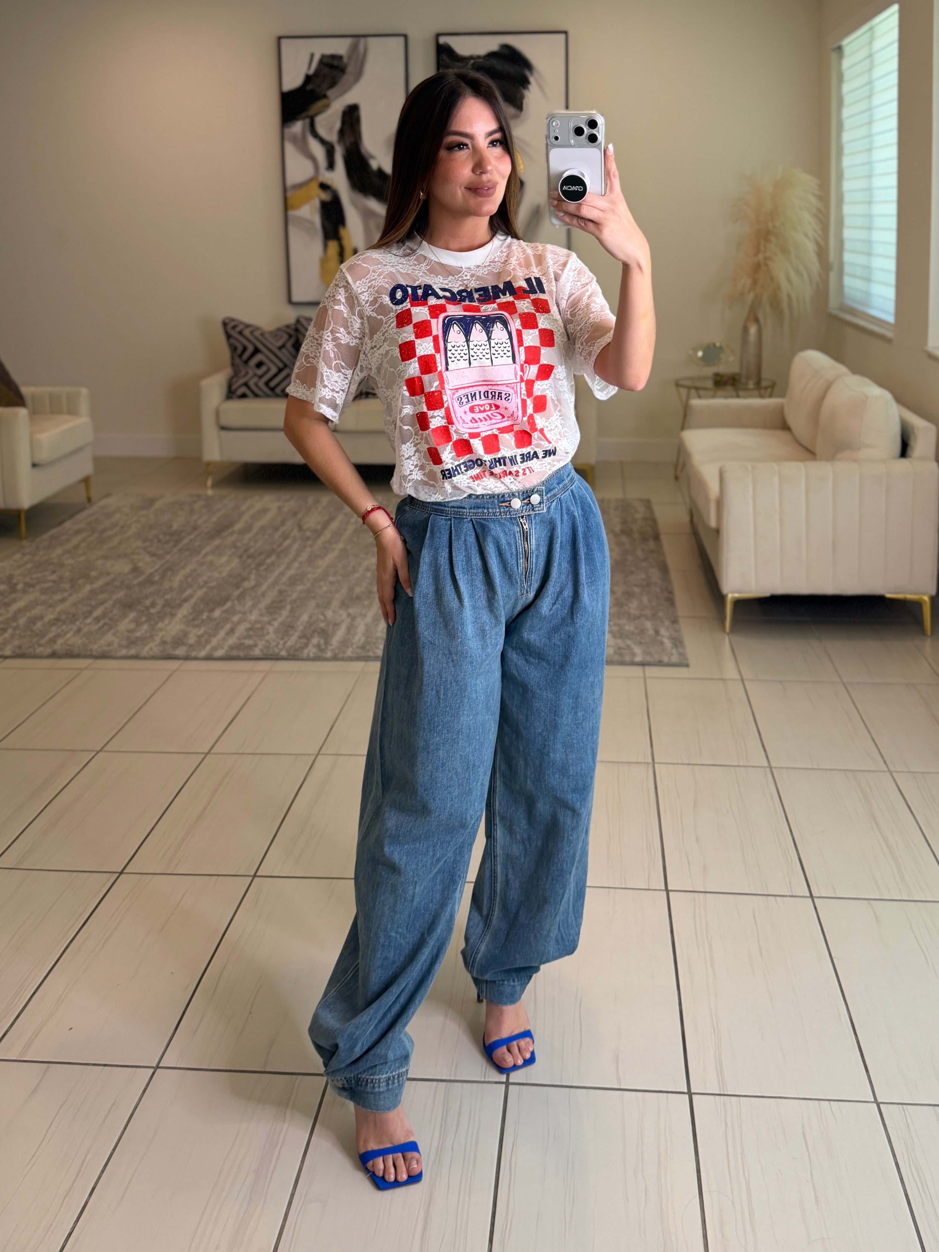 Sovereign Balloon Denim Pants