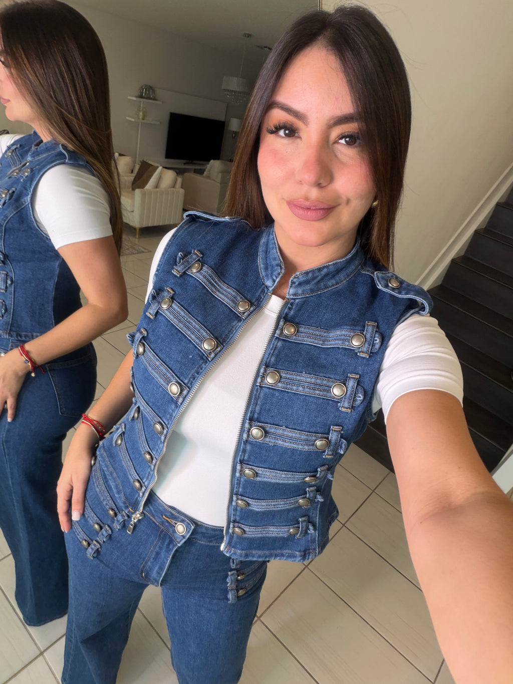 Iconic Napoleon Denim Pant Set