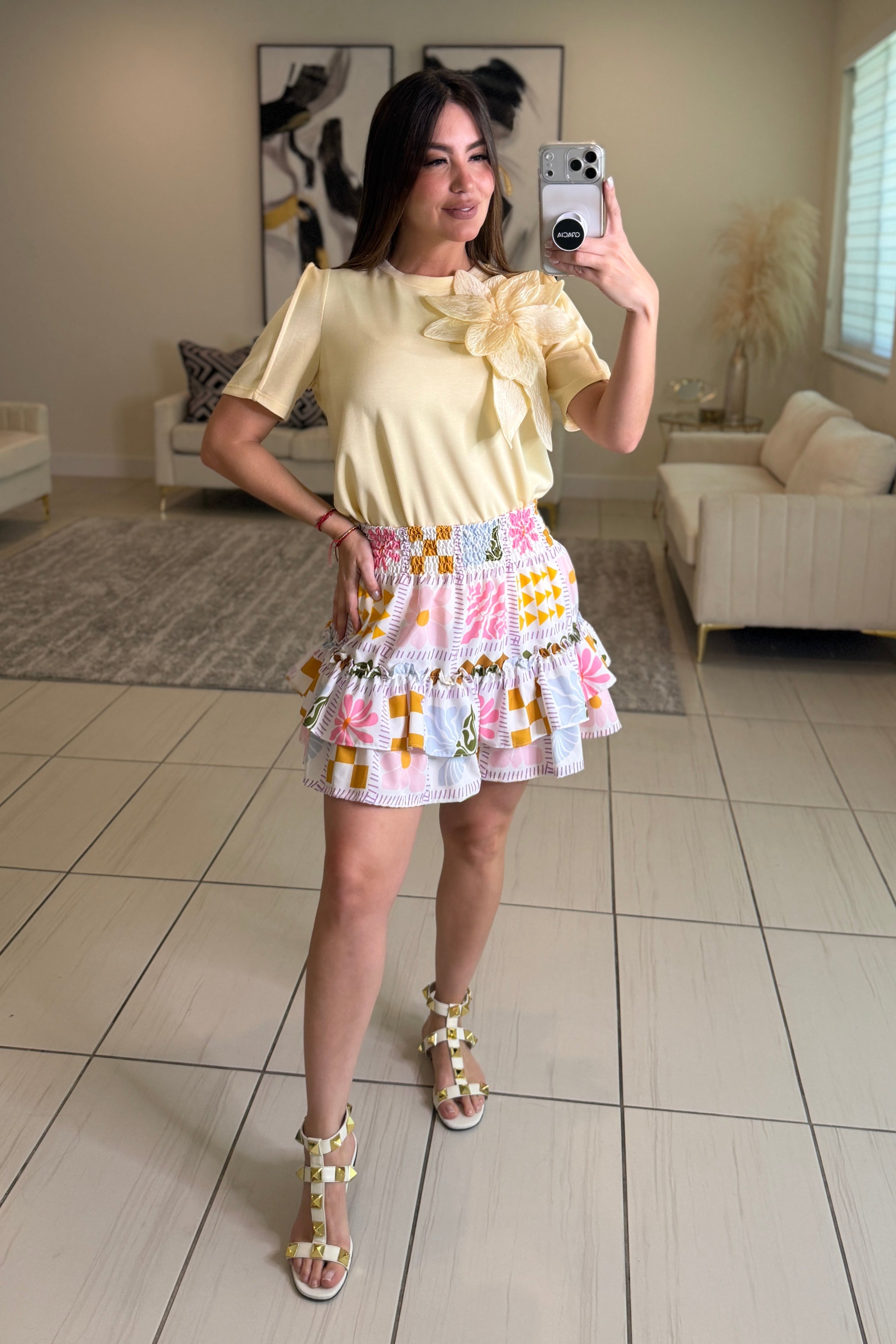 Pretty Bloom Colorful Skirt