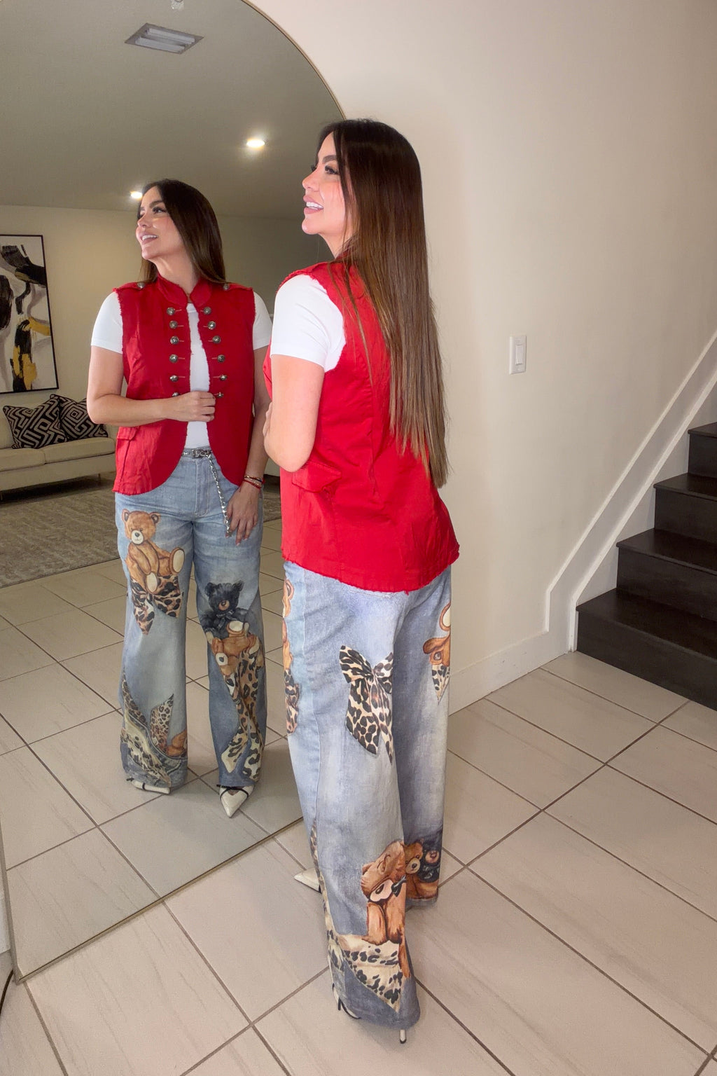 Charming Leopard Printed Pants