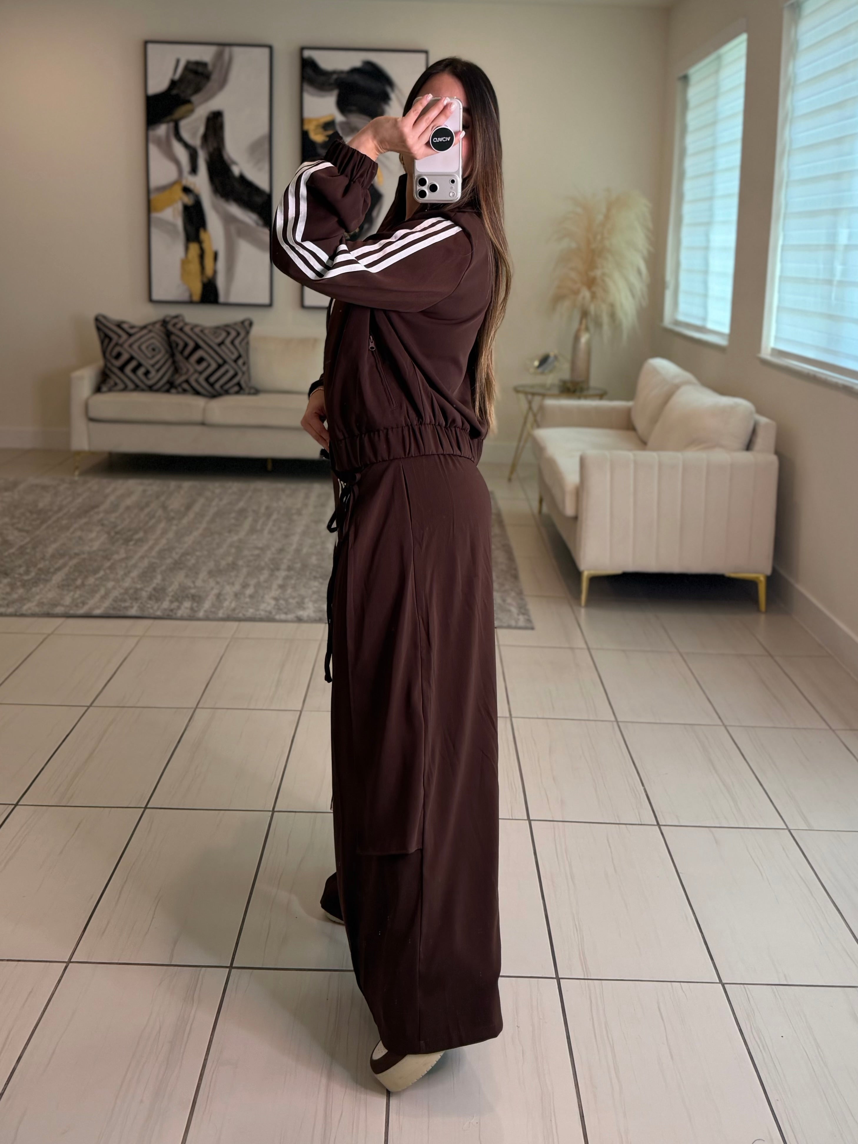 Cocoa Signature Brown Pant Set