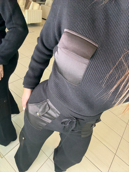 Enigma Nights Knit Pant Set