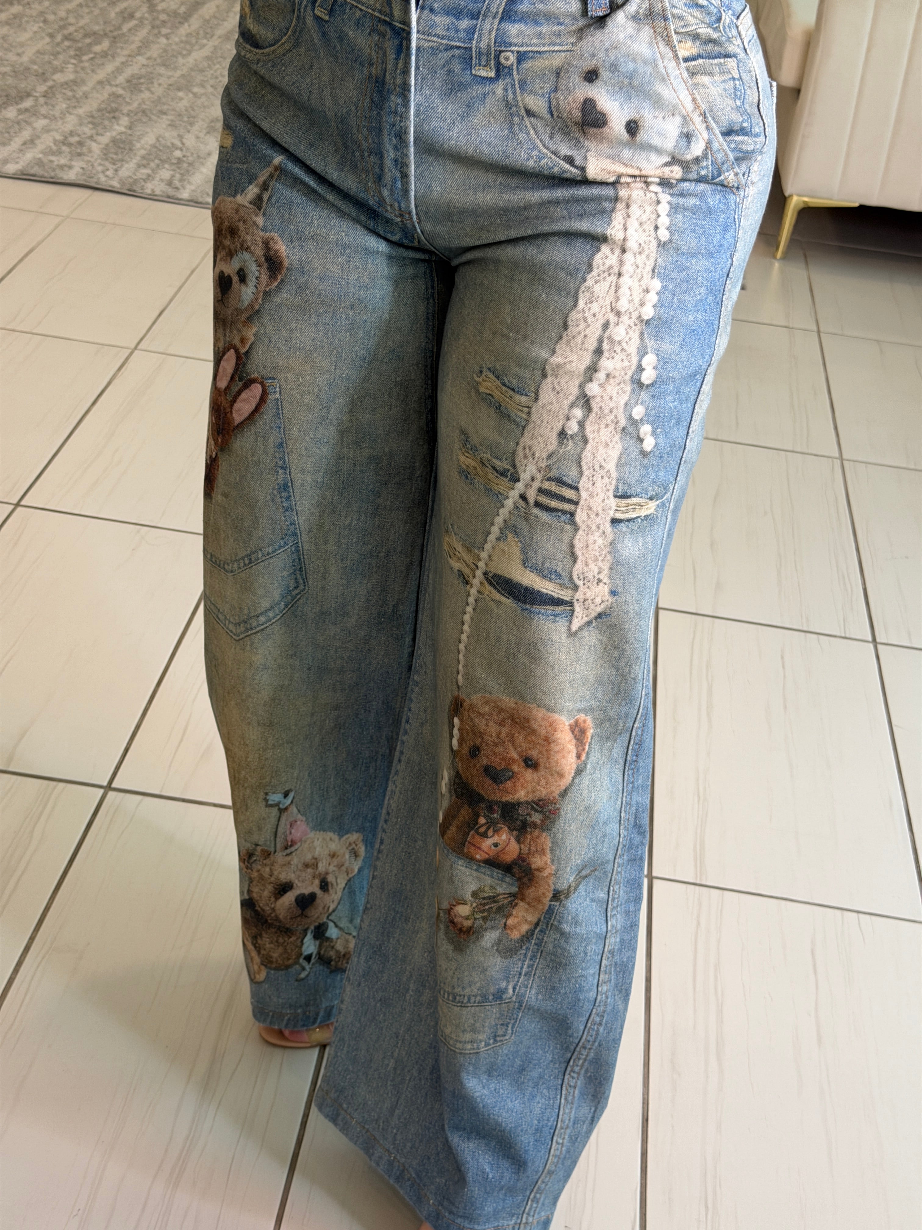 Bear Muse Barrel Pants