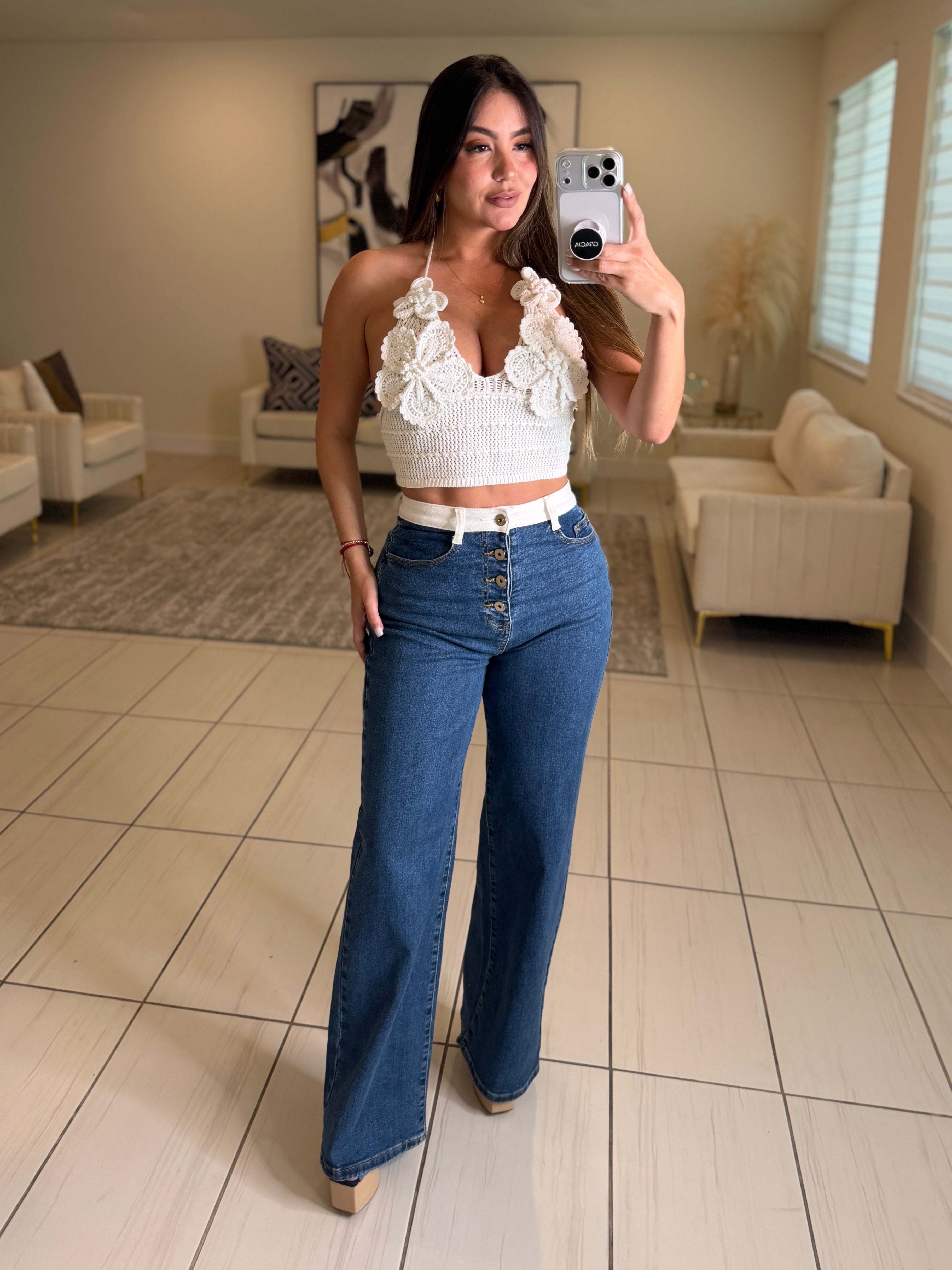 Elevated Essential Blue Denim Pants