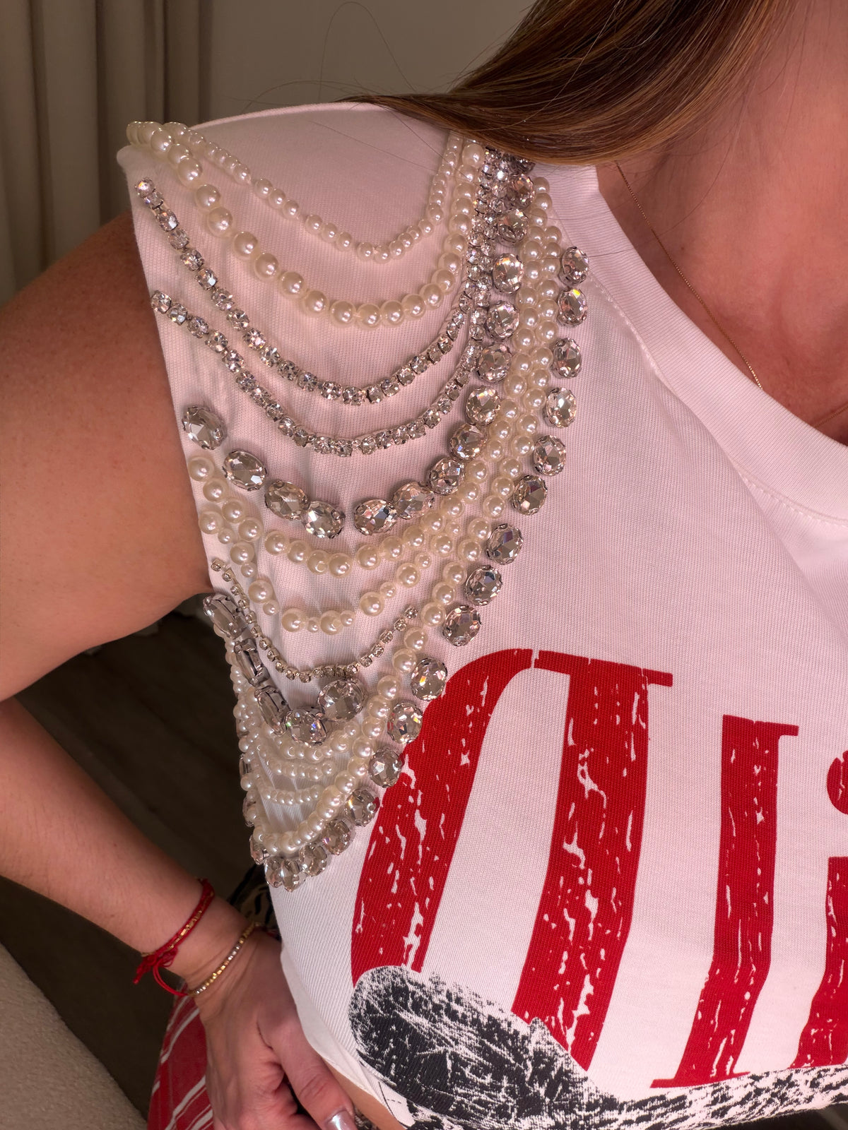 Wild Rockstar White Top