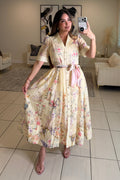 Radiant Reverie Yellow Dress
