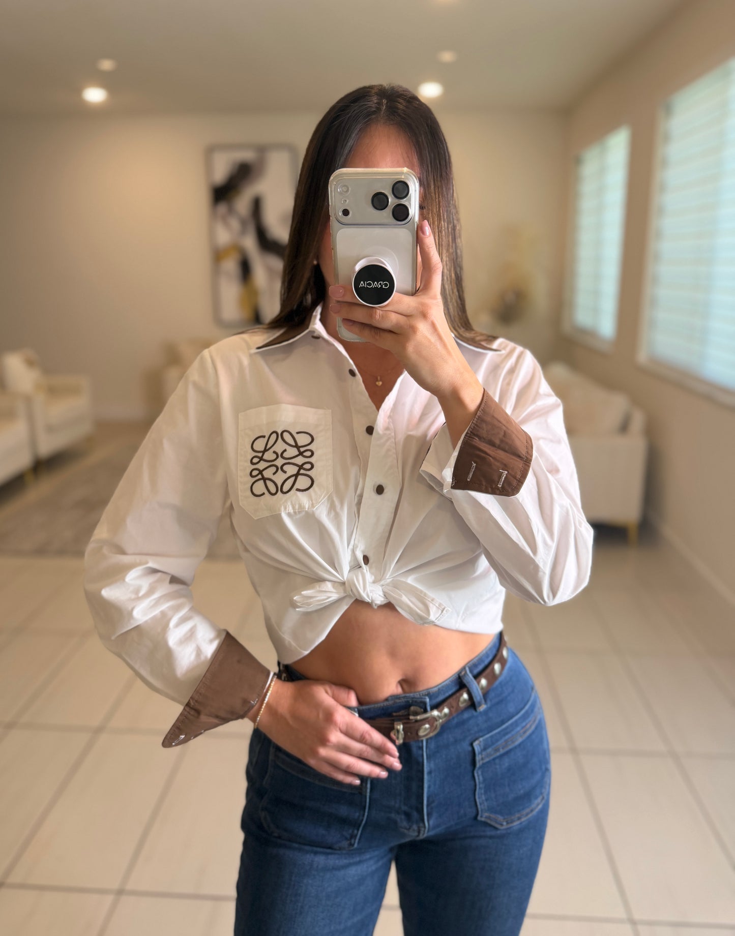 Iconic White Shirt Top