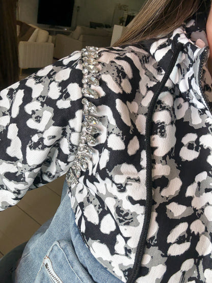 Urban Flair Leopard and Denim Comfy Set