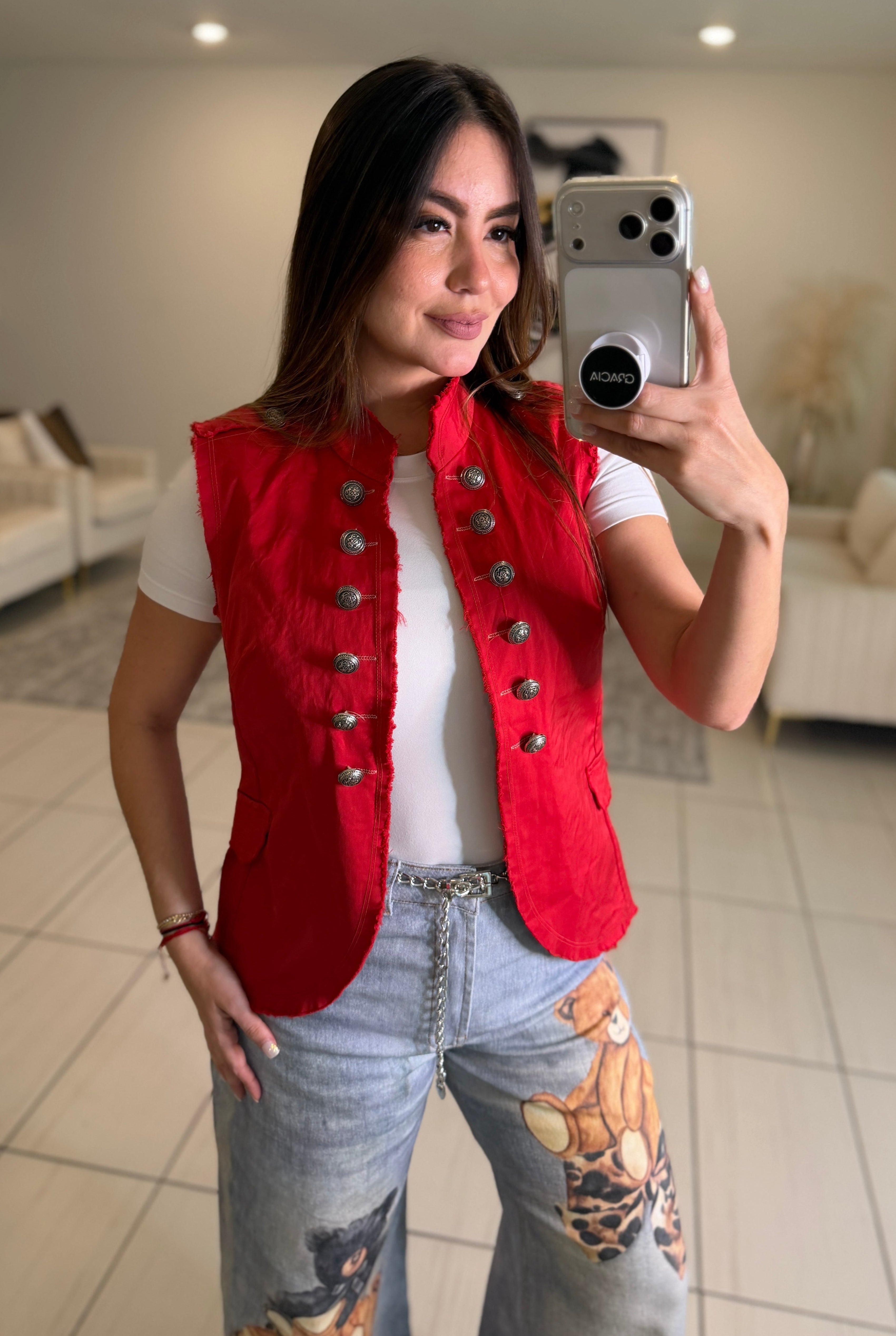 Napoleon Red Vest Jacket