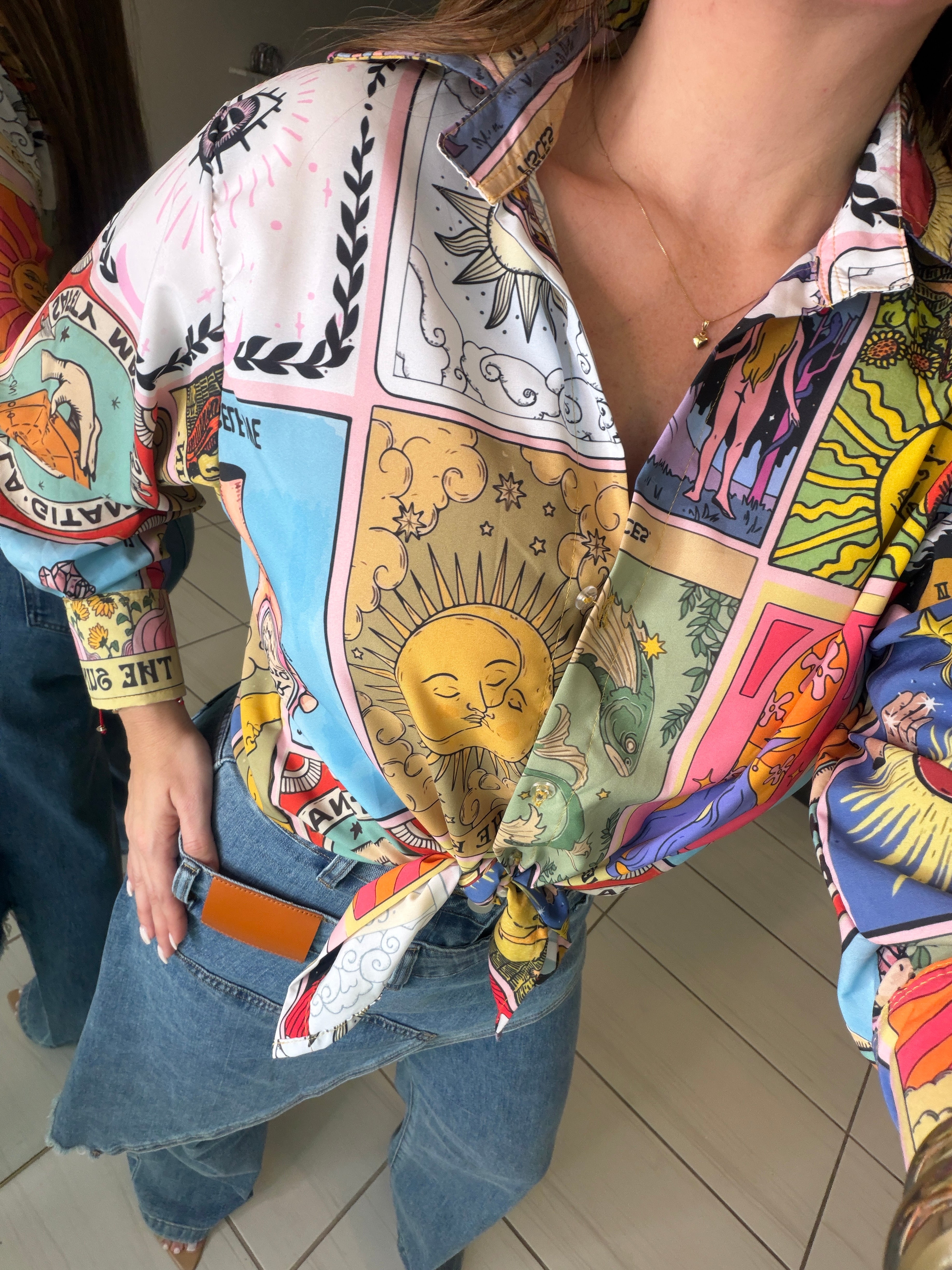 Magical Colorful Shirt Top