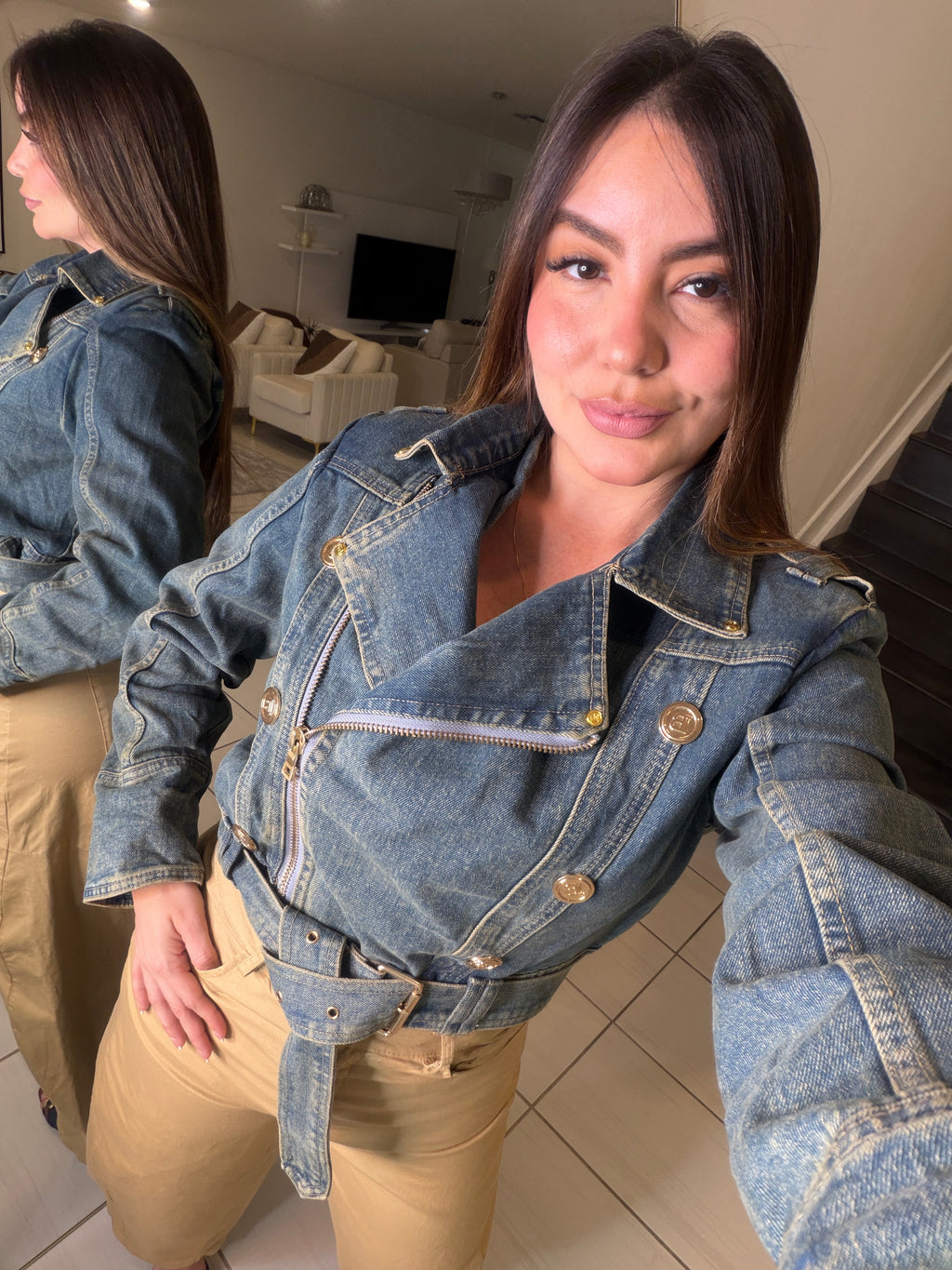 Iconic Bond Denim Jacket