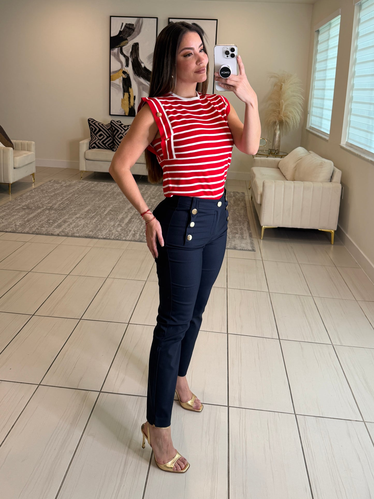 Sublime Navy Blue Pants