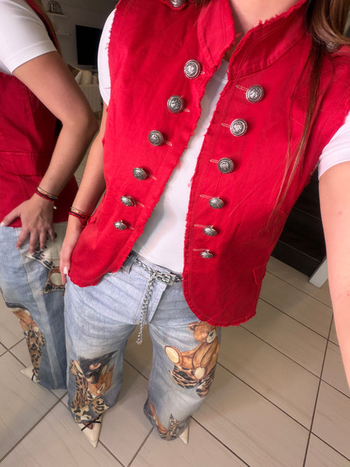 Napoleon Red Vest Jacket