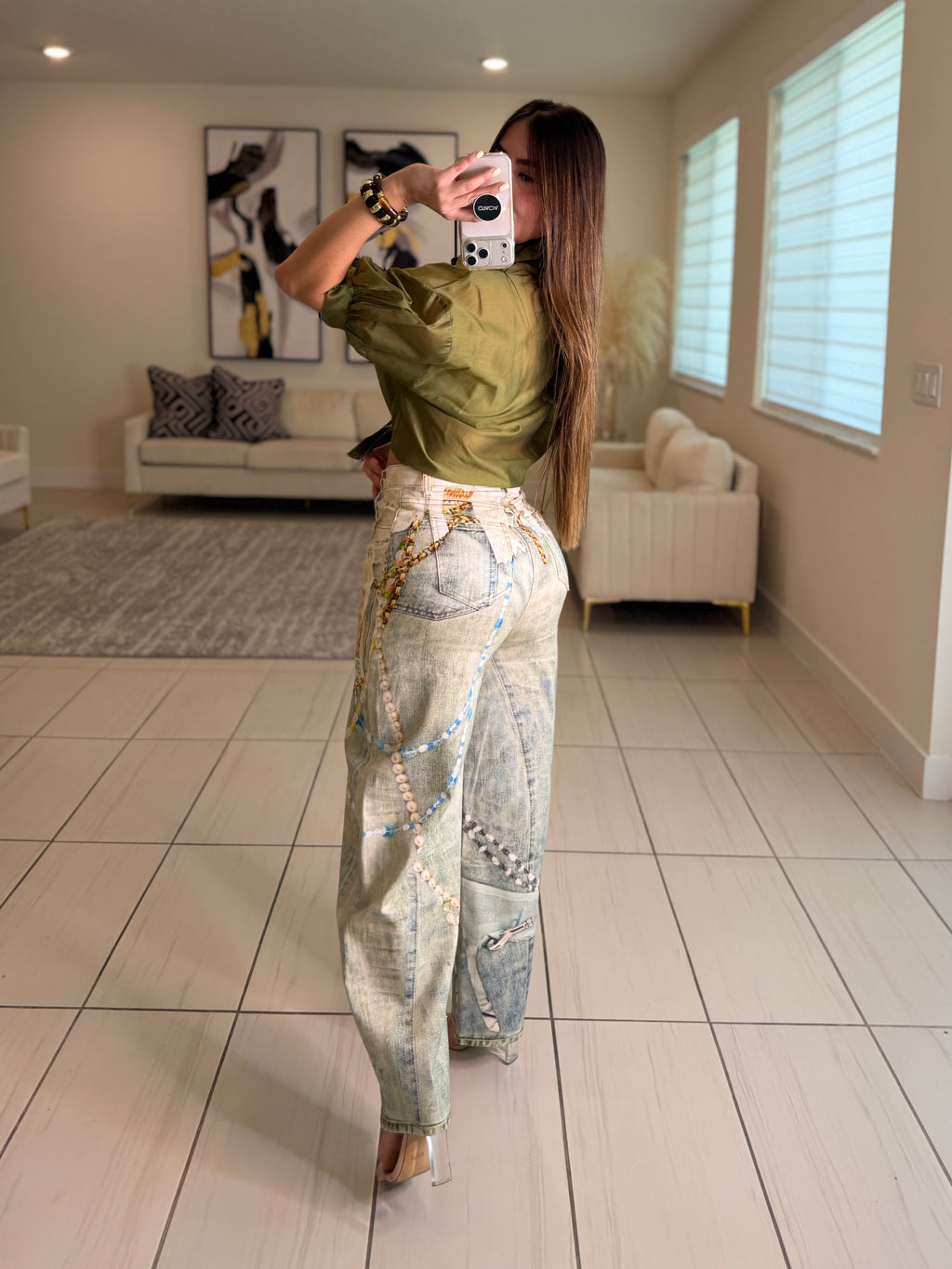 Charming Cool Print Pants