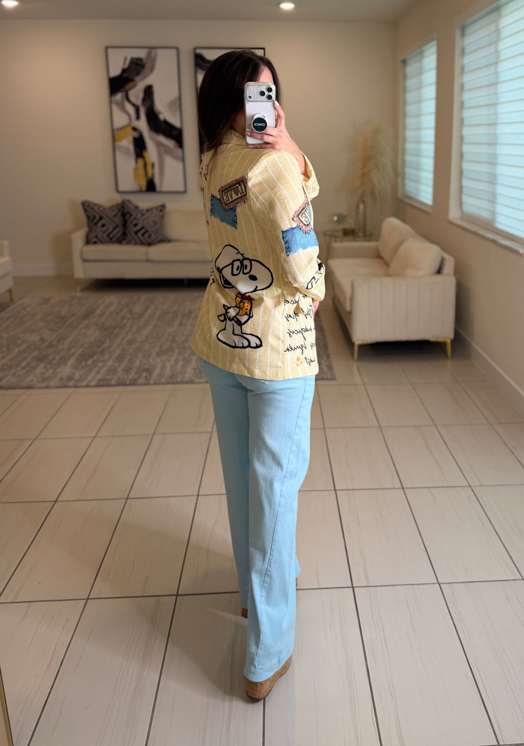 Spring Time Light Blue Pants