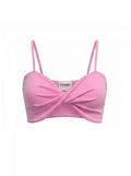 Crossover Basic Pink Top