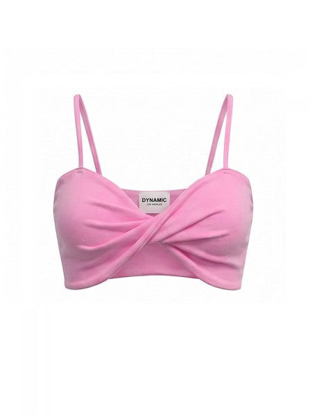 Crossover Basic Pink Top