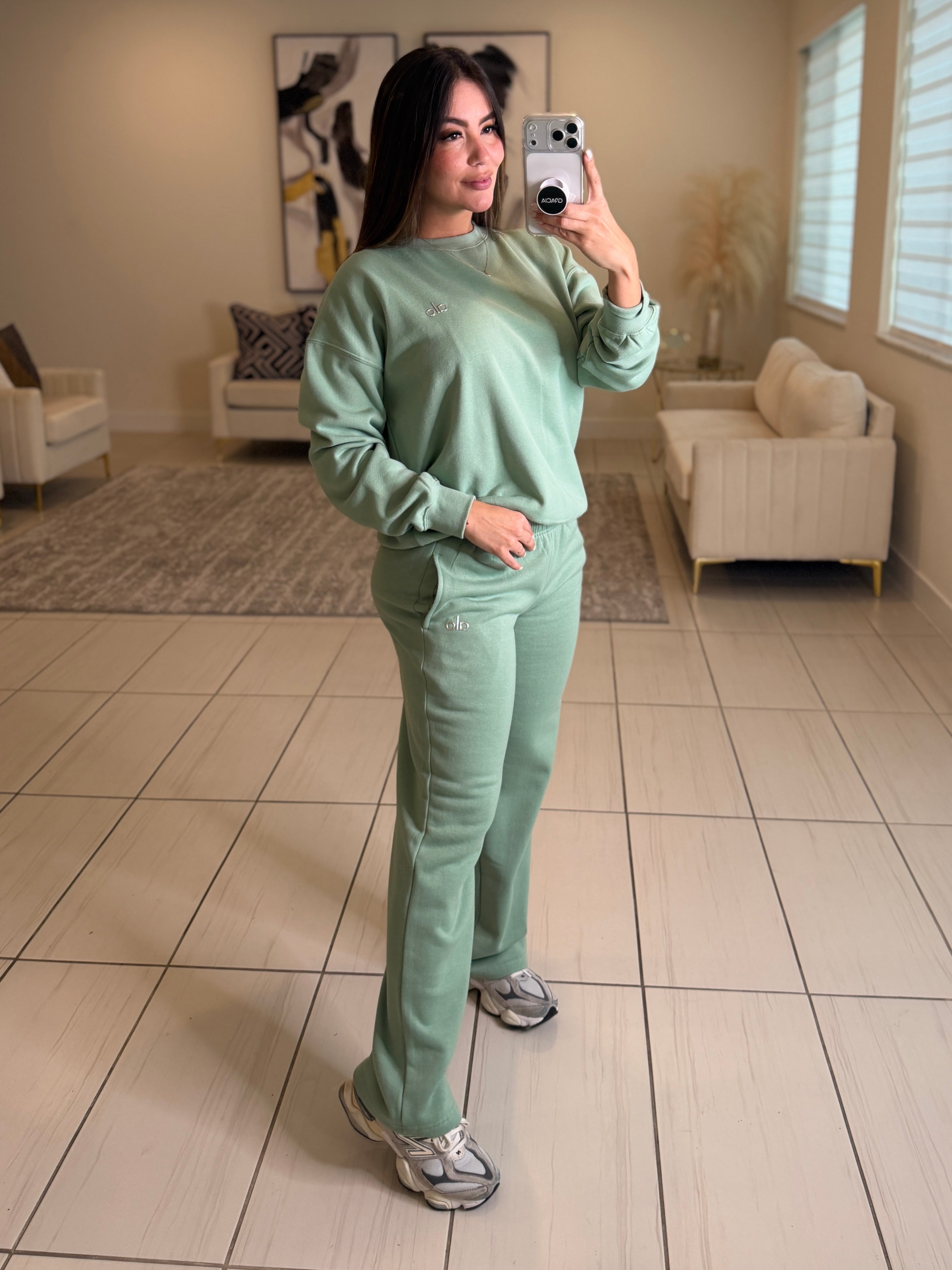 Serenity Halo Green Pant Set